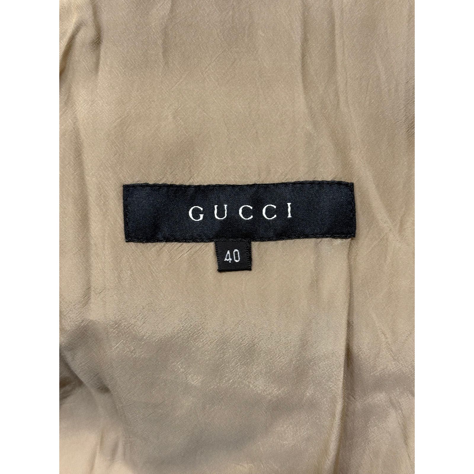 Gucci 2004 Gucci by Tom Ford paneled nylon trench coat Size S / US 4 / IT 40 - 6 Thumbnail