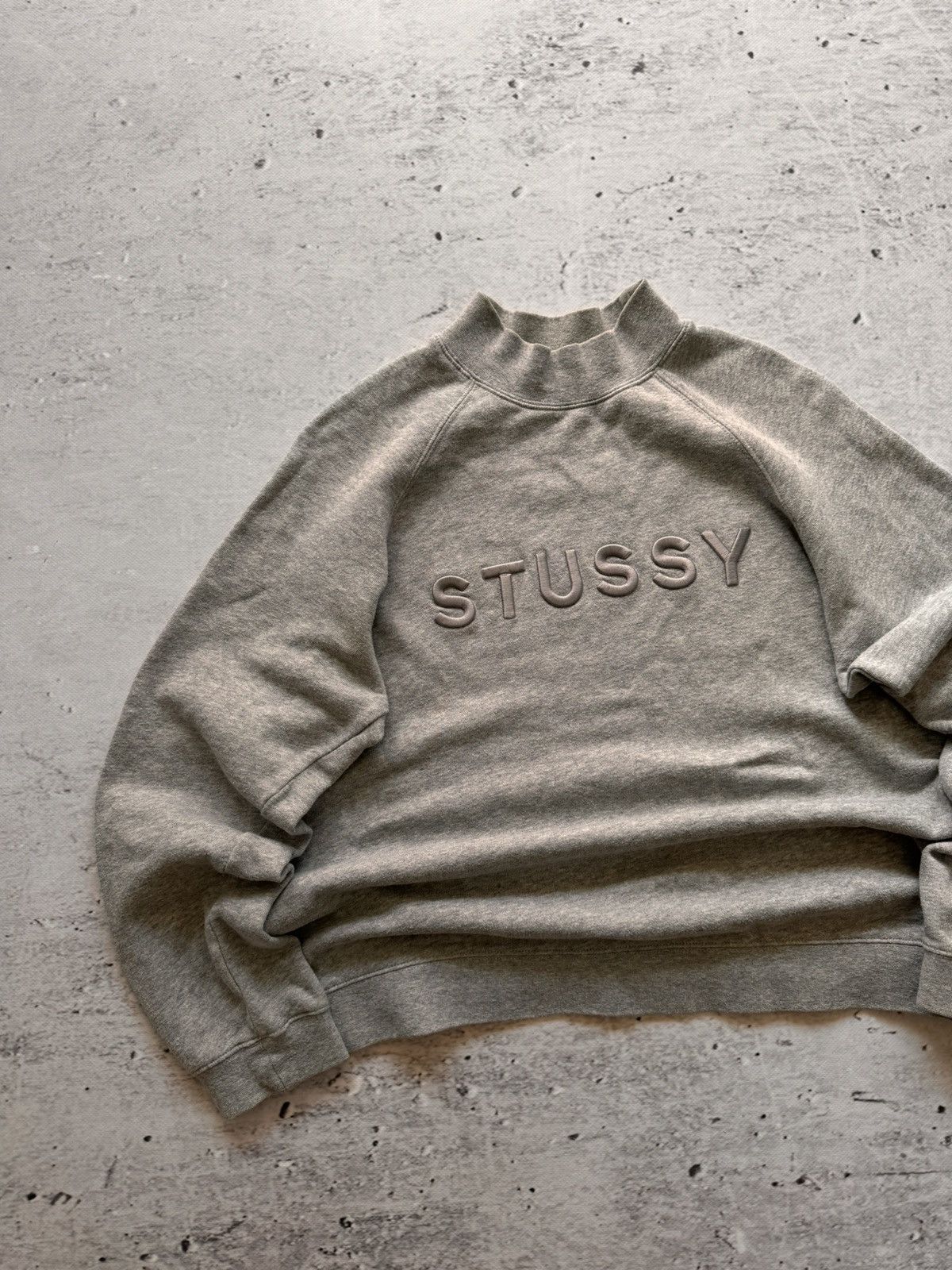 Stussy × Vintage STUSSY CENTER LOGO VINTAGE SWEATSHIRT Size US S / EU 44-46 / 1 - 2 Thumbnail