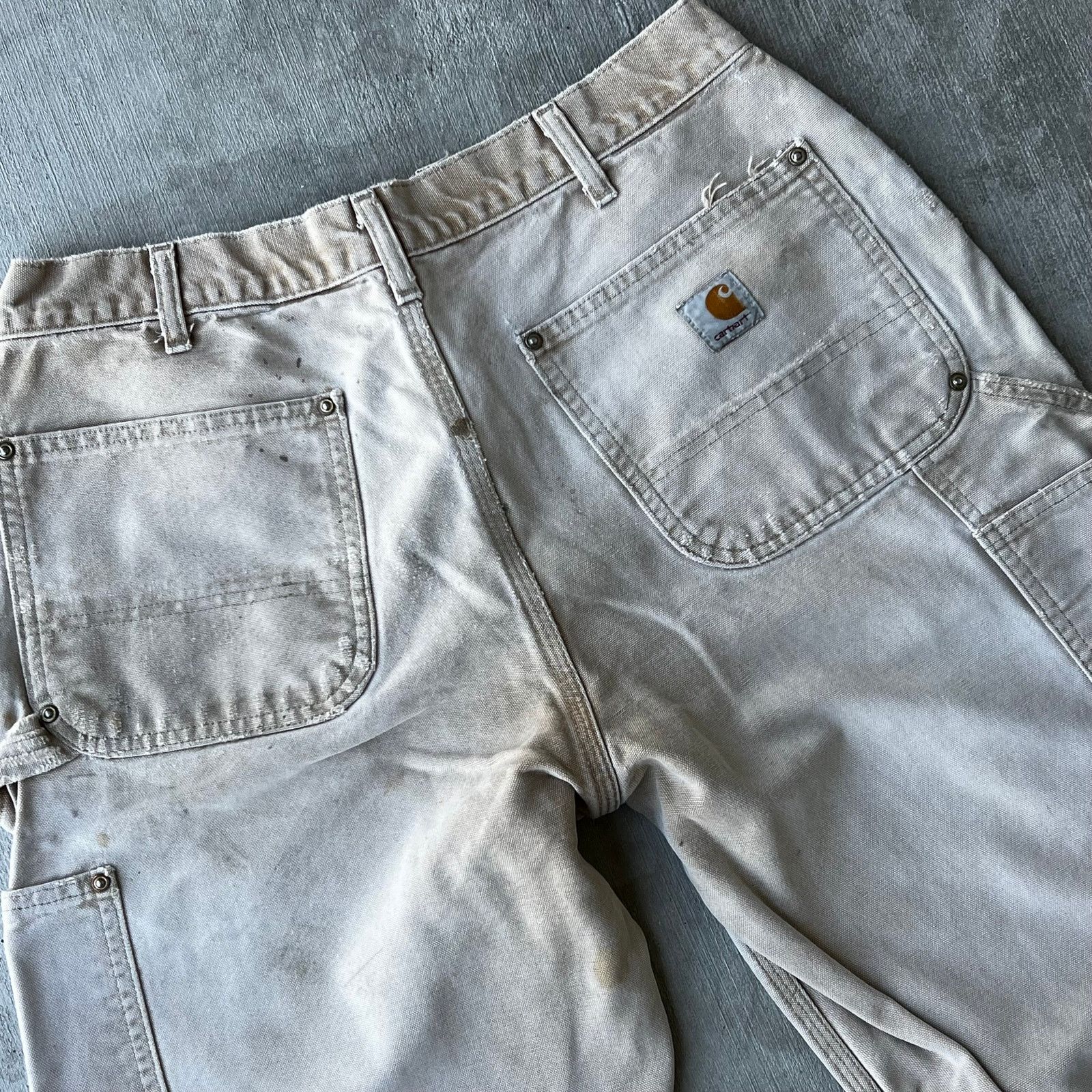 Carhartt × Vintage Carhartt faded brown double knee work wear carpenter pants Size US 30 / EU 46 - 13 Thumbnail