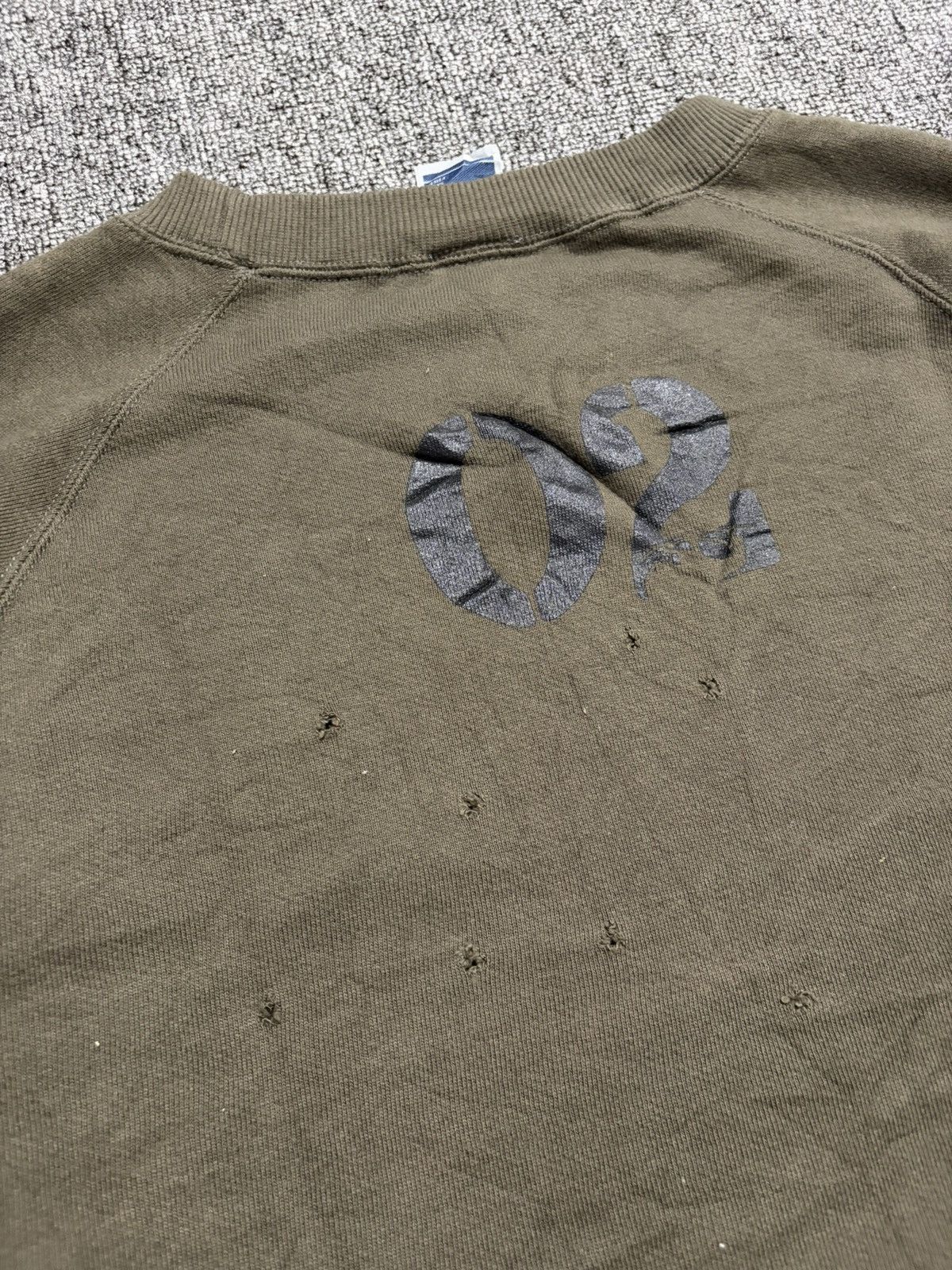 PPFM ppfm millitary distressed sweatshirt Size US L / EU 52-54 / 3 - 5 Thumbnail