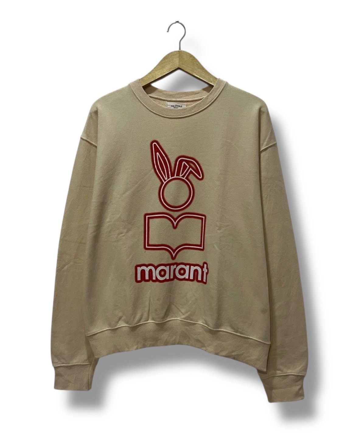 Isabel Marant Isabel Marant Big Logo Sweatshirt Hoodie Size US L / EU 52-54 / 3 - 1 Thumbnail