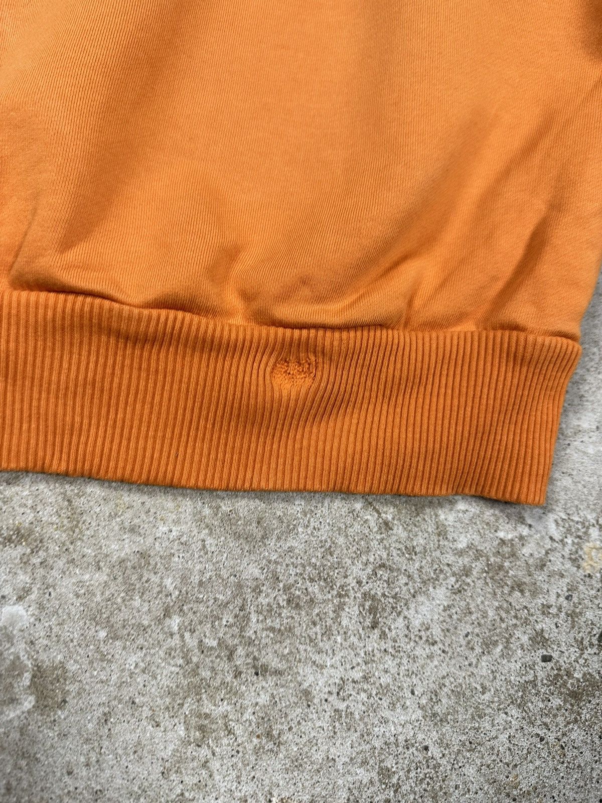 Diesel × Vintage Vintage Diesel Big Logo Reworked Boxy Orange Hoodie Size US L / EU 52-54 / 3 - 3 Thumbnail