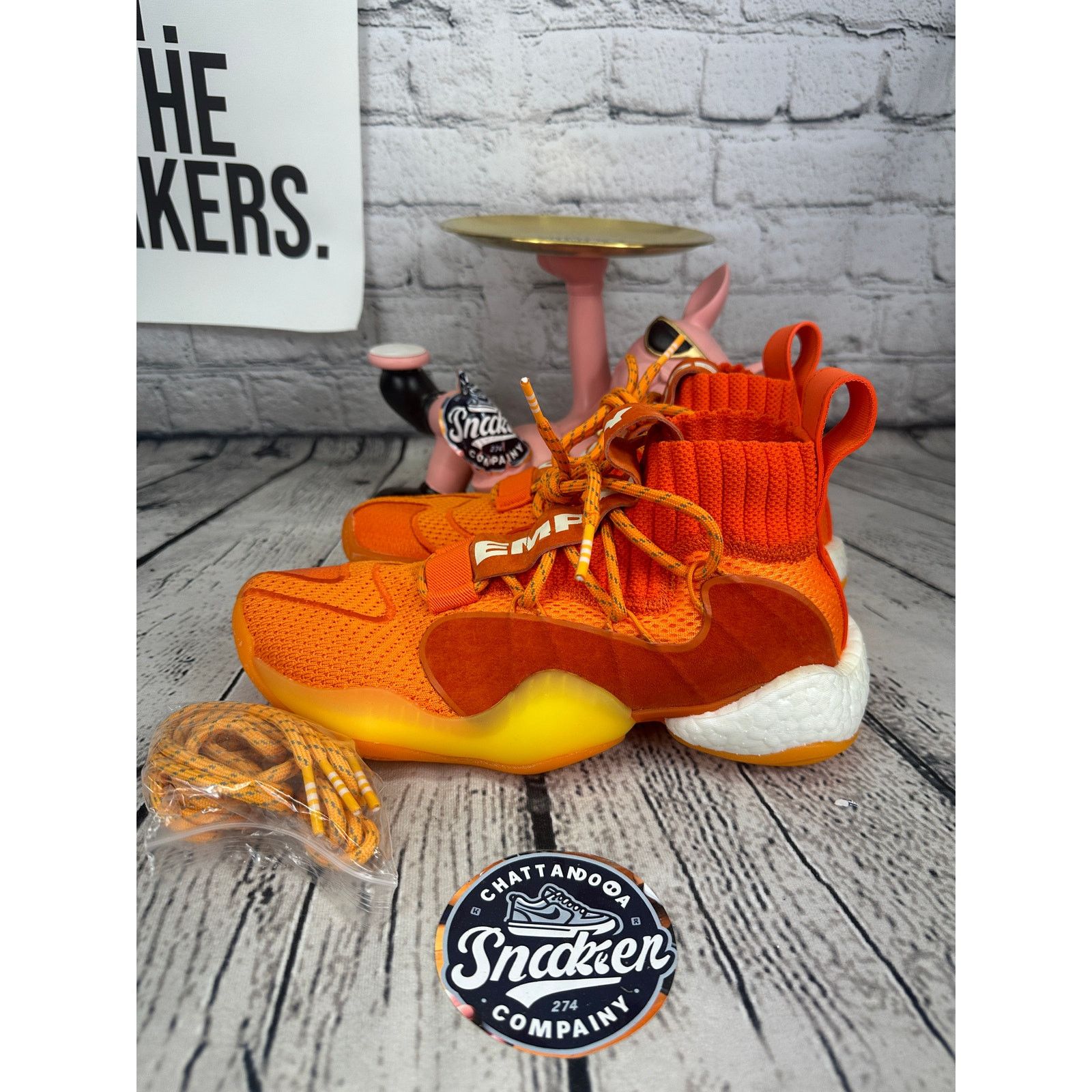 Adidas Adidas x Human Race Crazy BYW Boost Basketball Womens 7.5 Size US 7.5 / IT 37.5 - 3 Thumbnail