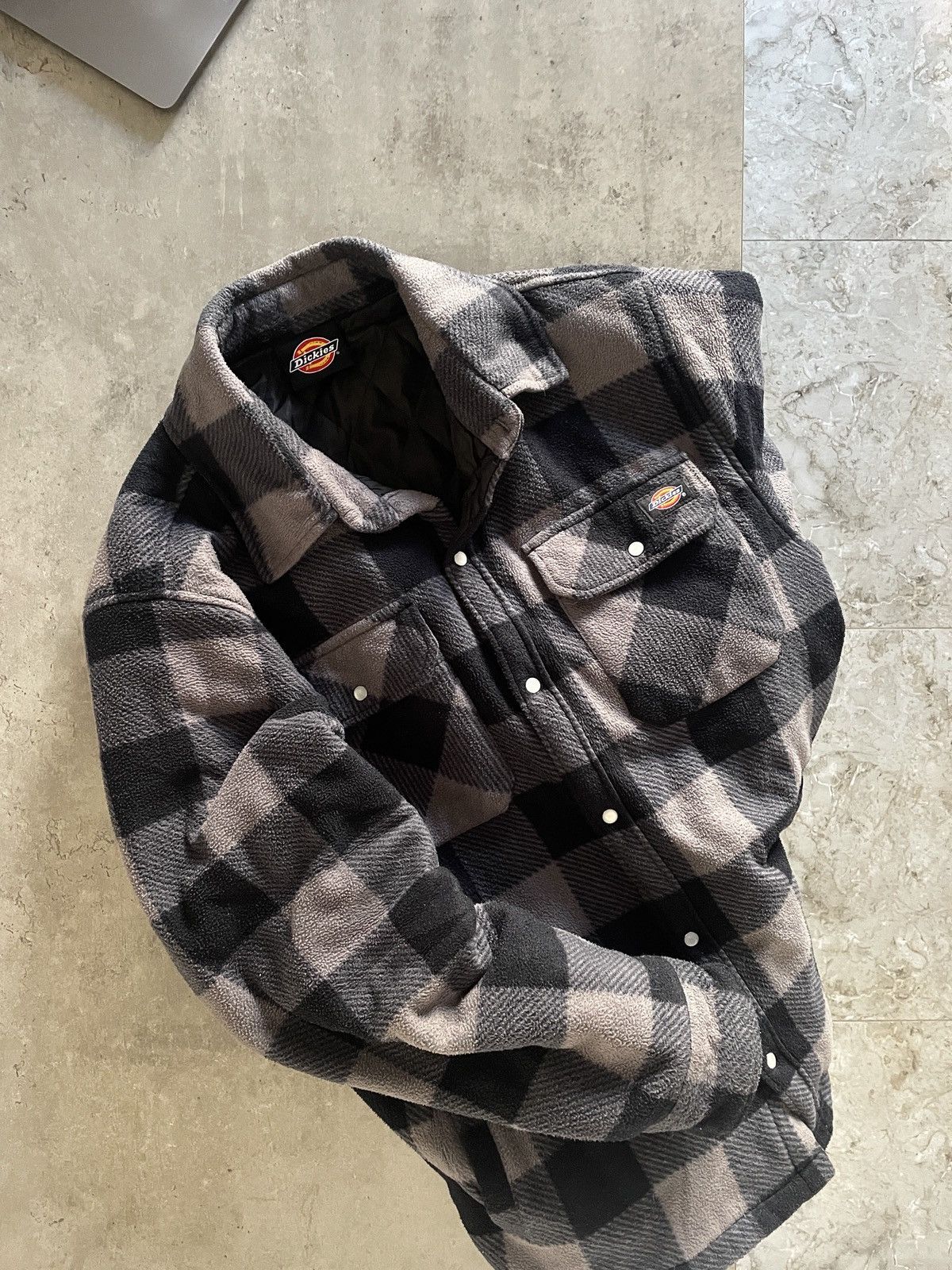 Dickies × Vintage Vintage Dickies fleece shirt Size US L / EU 52-54 / 3 - 4 Thumbnail