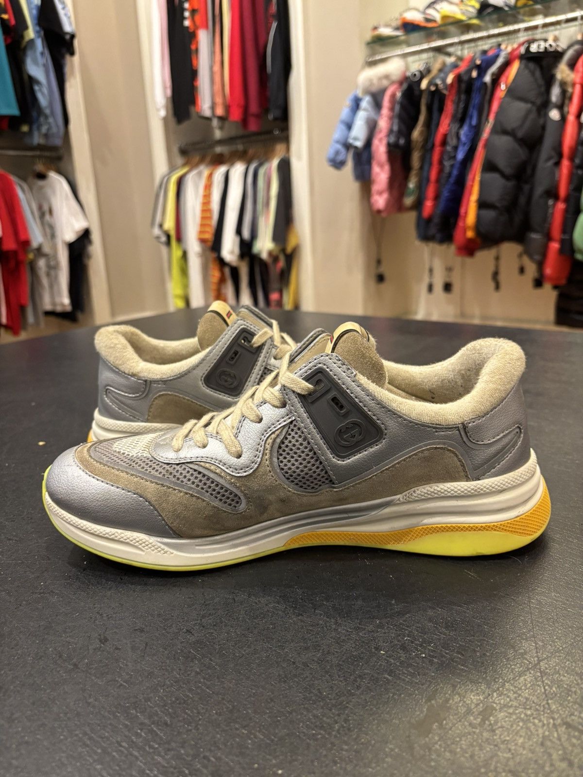 Gucci Gucci Ultrapace ‘Silver Grey’ Size US 9.5 / EU 42-43 - 3 Thumbnail