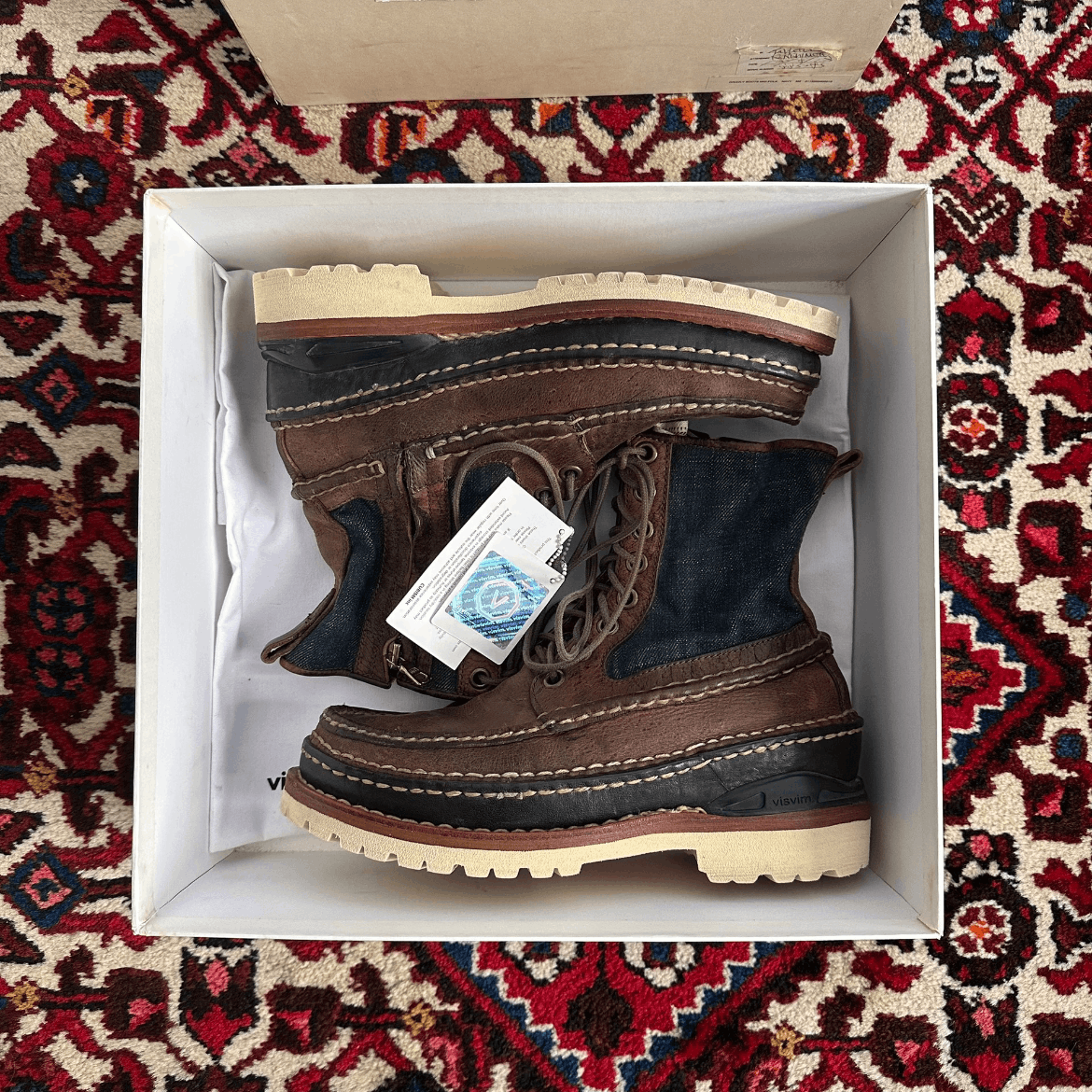 Visvim Visvim 12AW Grizzly Limited Edition Folk Boots | Grailed