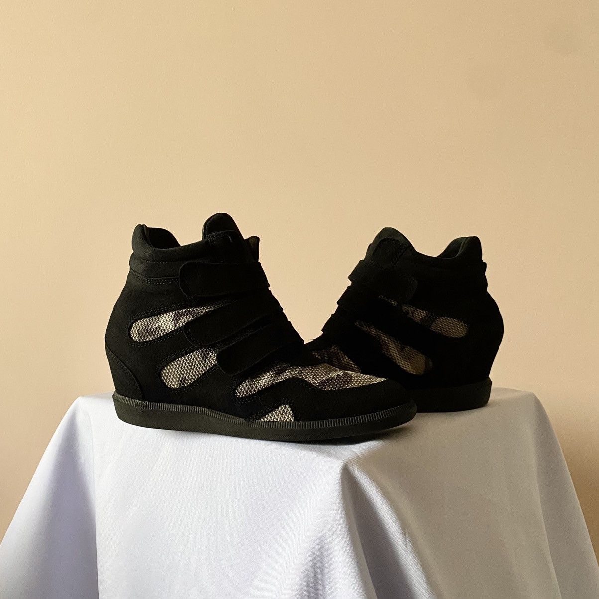 Unbranded Like Isabel Marant Bekett Wedge Sneakers Shoes