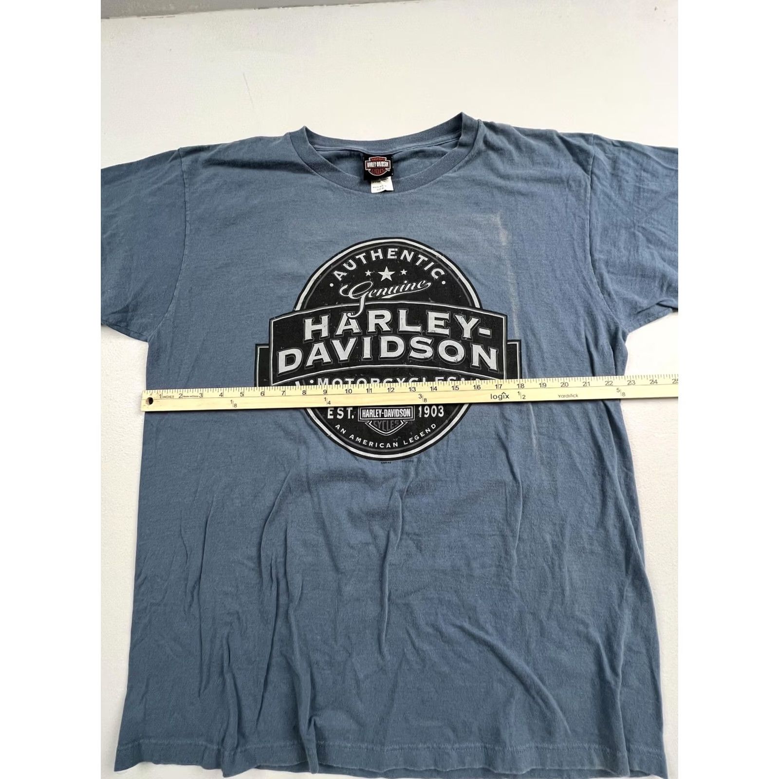 Harley Davidson VINTAGE Harley-Davidson Shirt Mens XL Ghost Town Graphic Tee Waynesville NC USA Size US XL / EU 56 / 4 - 6 Thumbnail