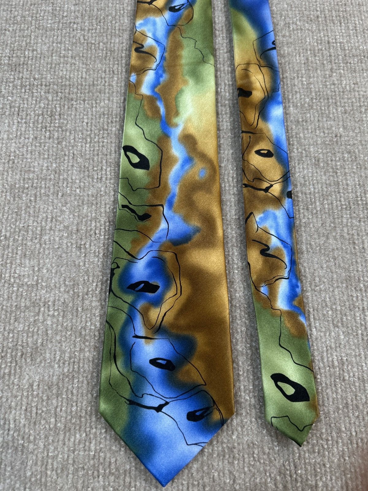 Other J. Garcia Men’s Silk Neck Tie “Not Necessarily a Tree” 0193 Size ONE SIZE - 3 Thumbnail
