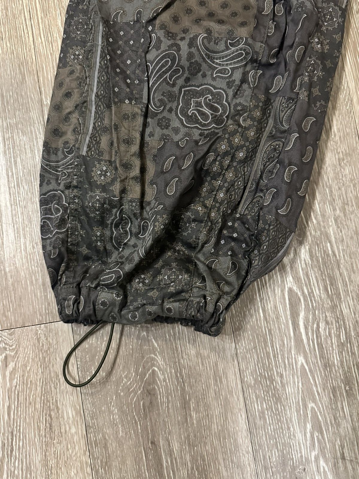 Afield Out Afield Out Green Paisley Cargo Pants Size US 32 / EU 48 - 5 Thumbnail