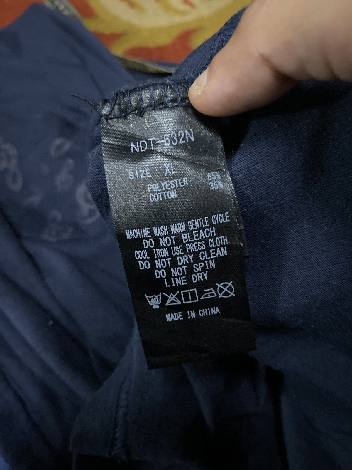Japanese Brand × NANO universe × Number (N)ine NUMBER NINE DENIM NANO UNIVERSE MELODY POCKET TEE Size US XL / EU 56 / 4 - 12 Thumbnail