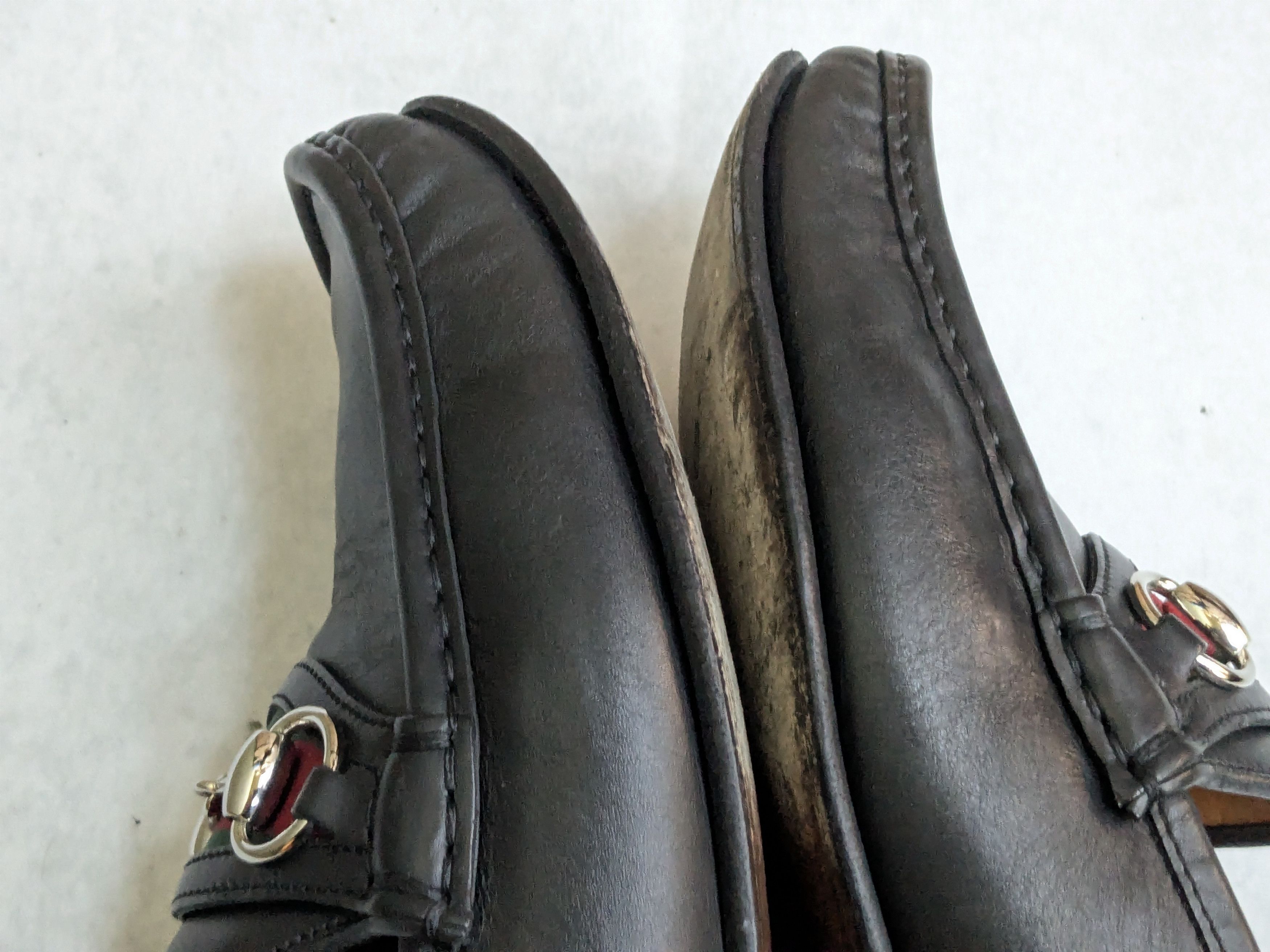 Gucci Gucci Horsebit Loafers Black Leather Men 8 Size US 8 / EU 41 - 7 Thumbnail