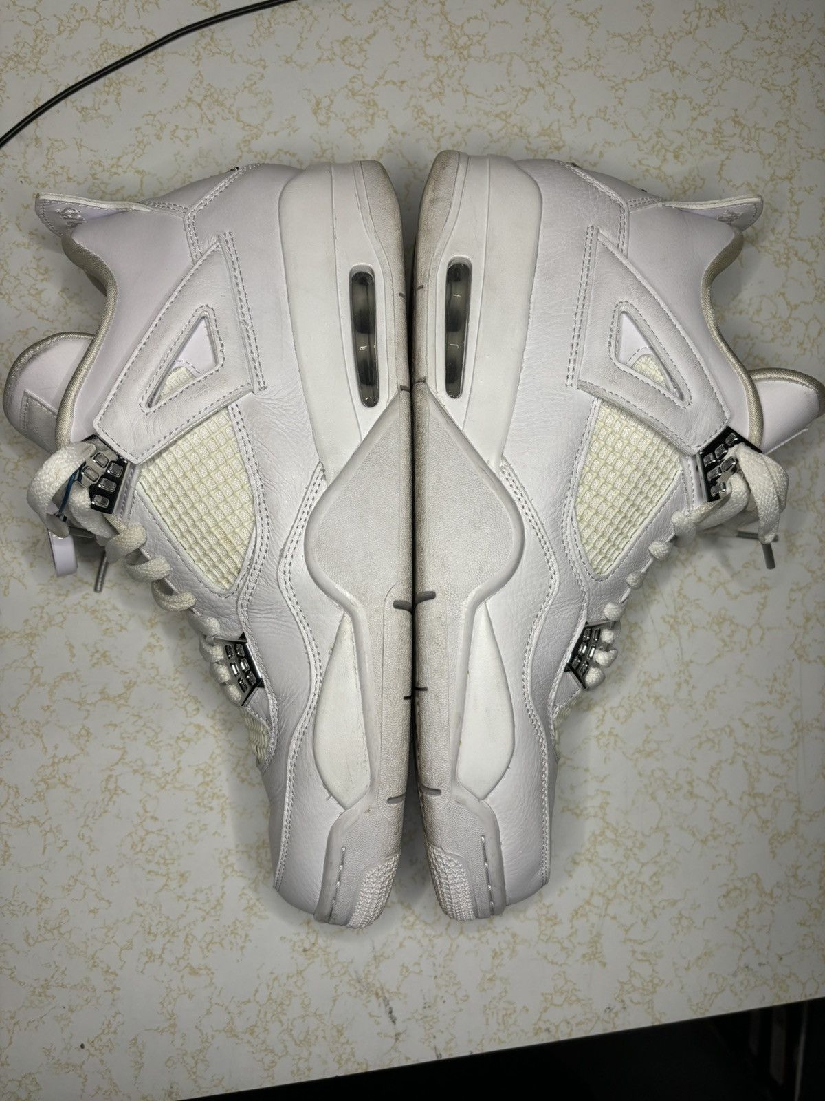 Jordan Brand Jordan Retro 4 ‘pure money’ Size US 12 / EU 45 - 4 Thumbnail