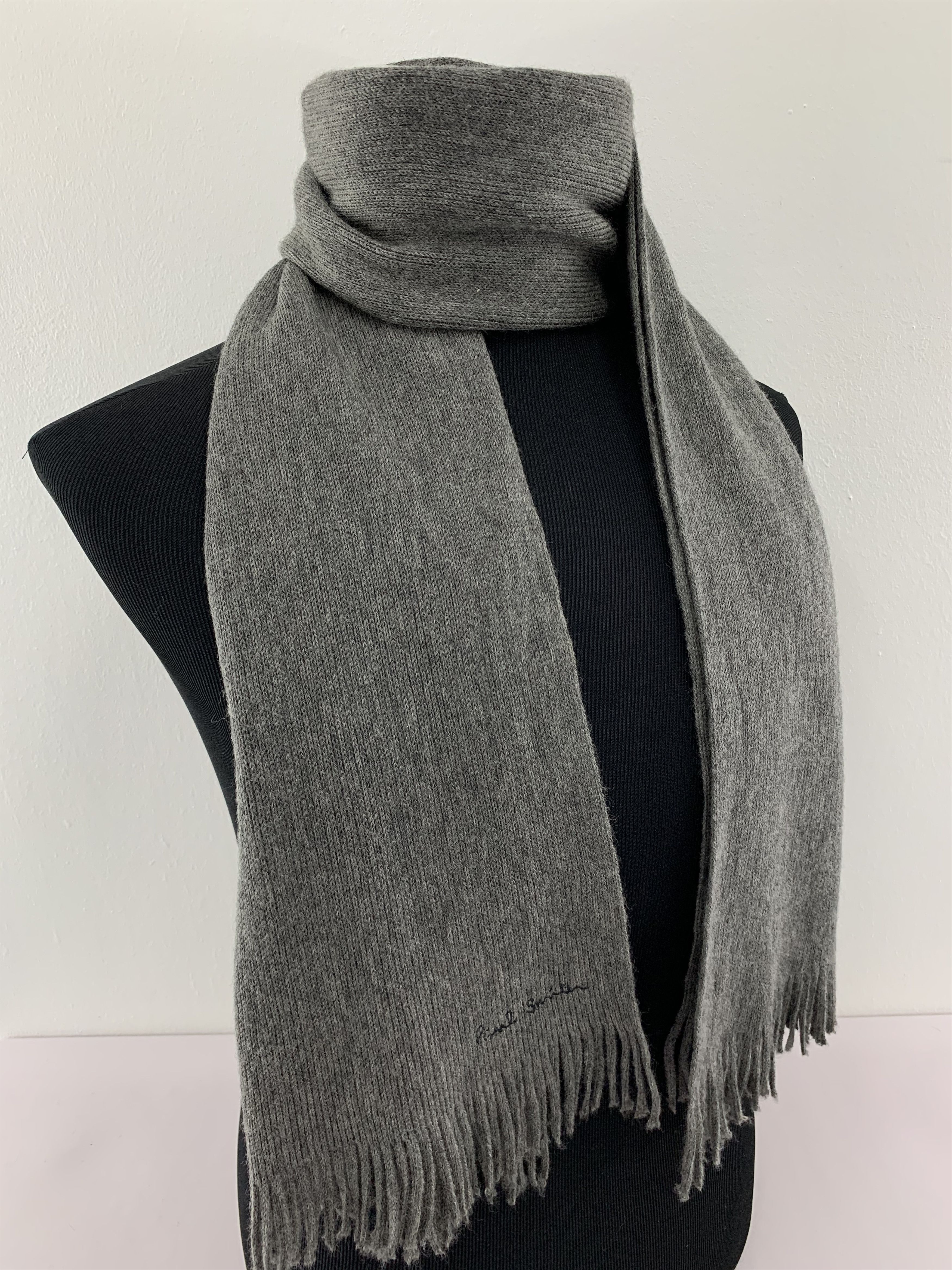 Paul Smith Paul Smith Scarf Wool Muffler Neck Wrap BL5166 Size ONE SIZE - 2 Thumbnail