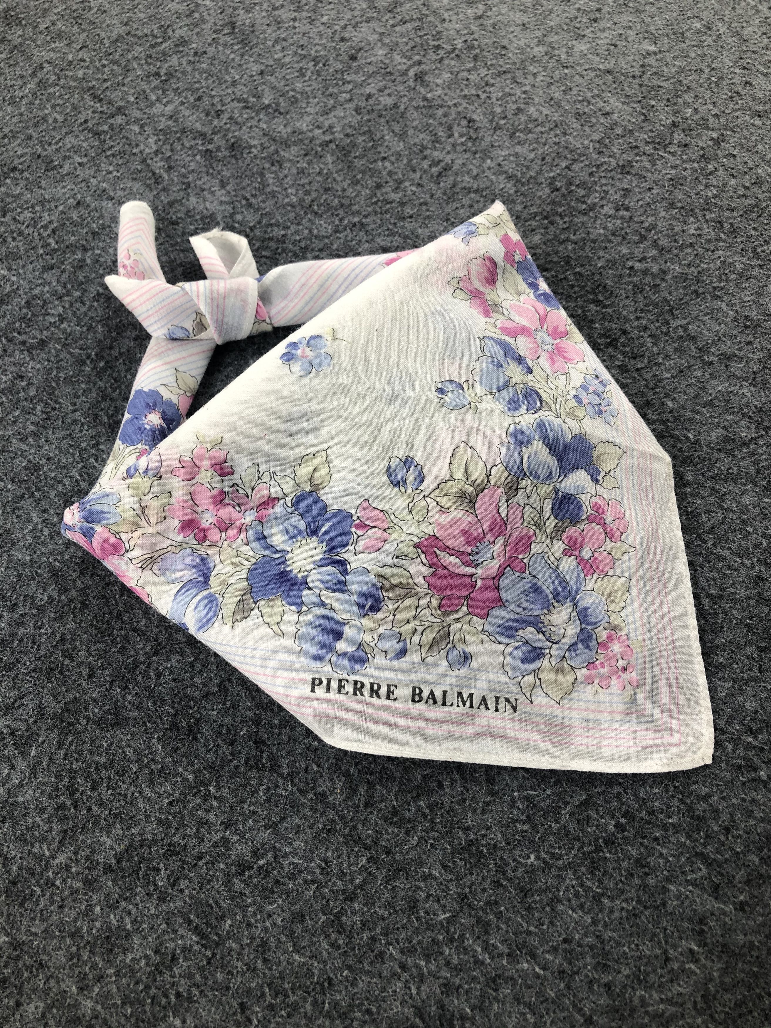 Pierre Balmain × Vintage Pierre Balmain Handkerchief / Bandana / Neckerchief Size ONE SIZE - 2 Thumbnail