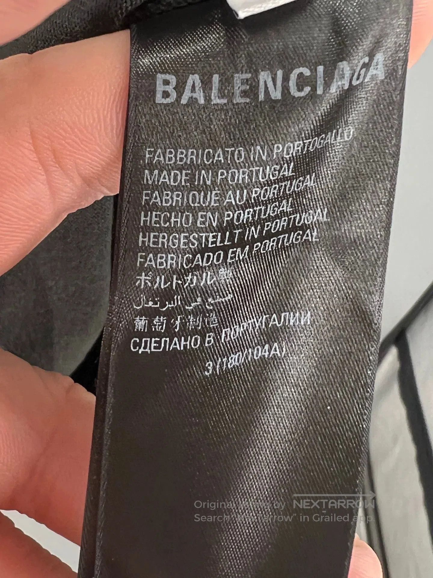 Balenciaga balenciaga short sleeve t-shirt for men. Size US L / EU 52-54 / 3 - 6 Thumbnail