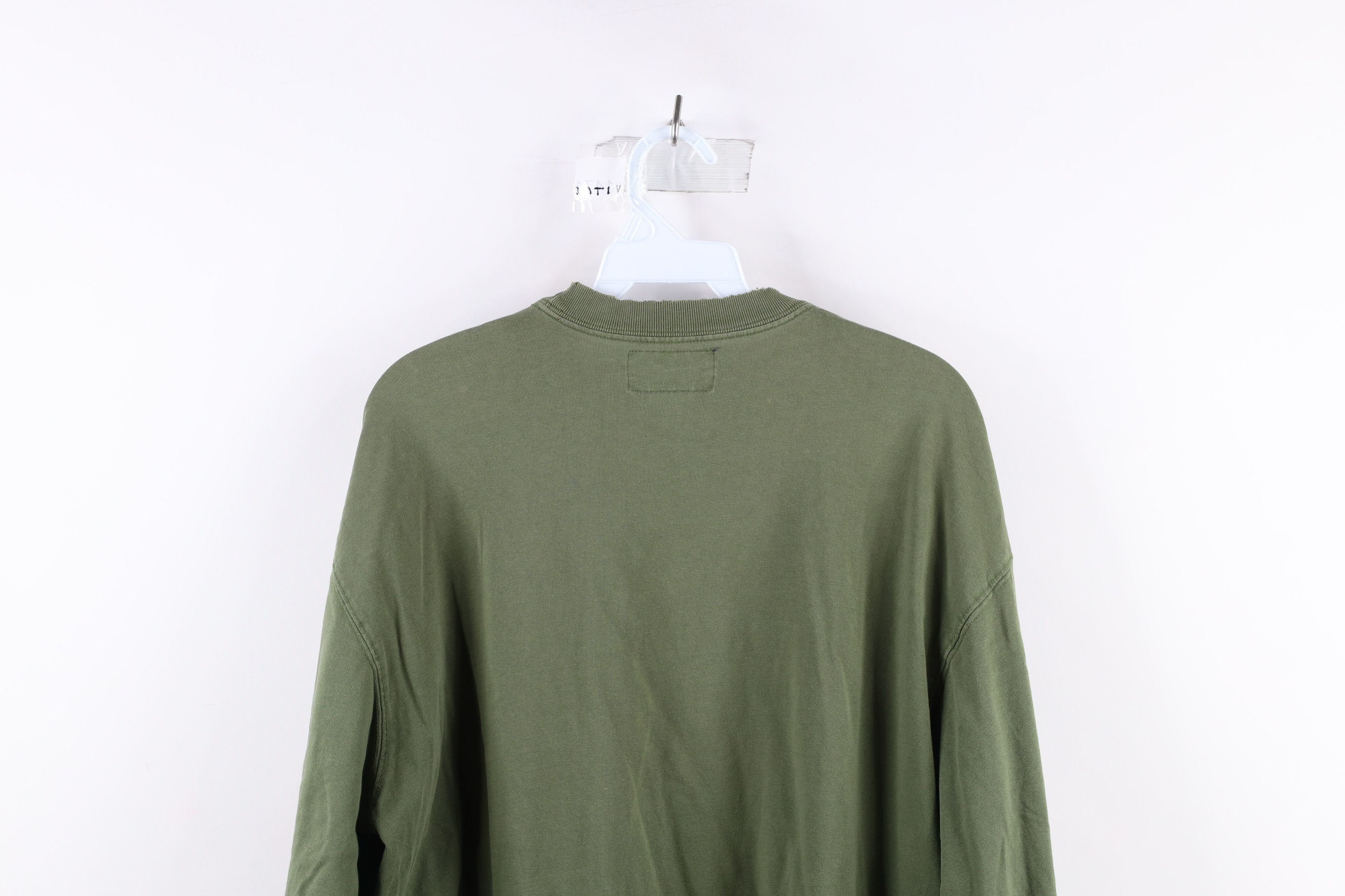 Abercrombie & Fitch × Vintage Vintage 90s Abercrombie & Fitch Long Sleeve T-Shirt Green Size US L / EU 52-54 / 3 - 10 Thumbnail
