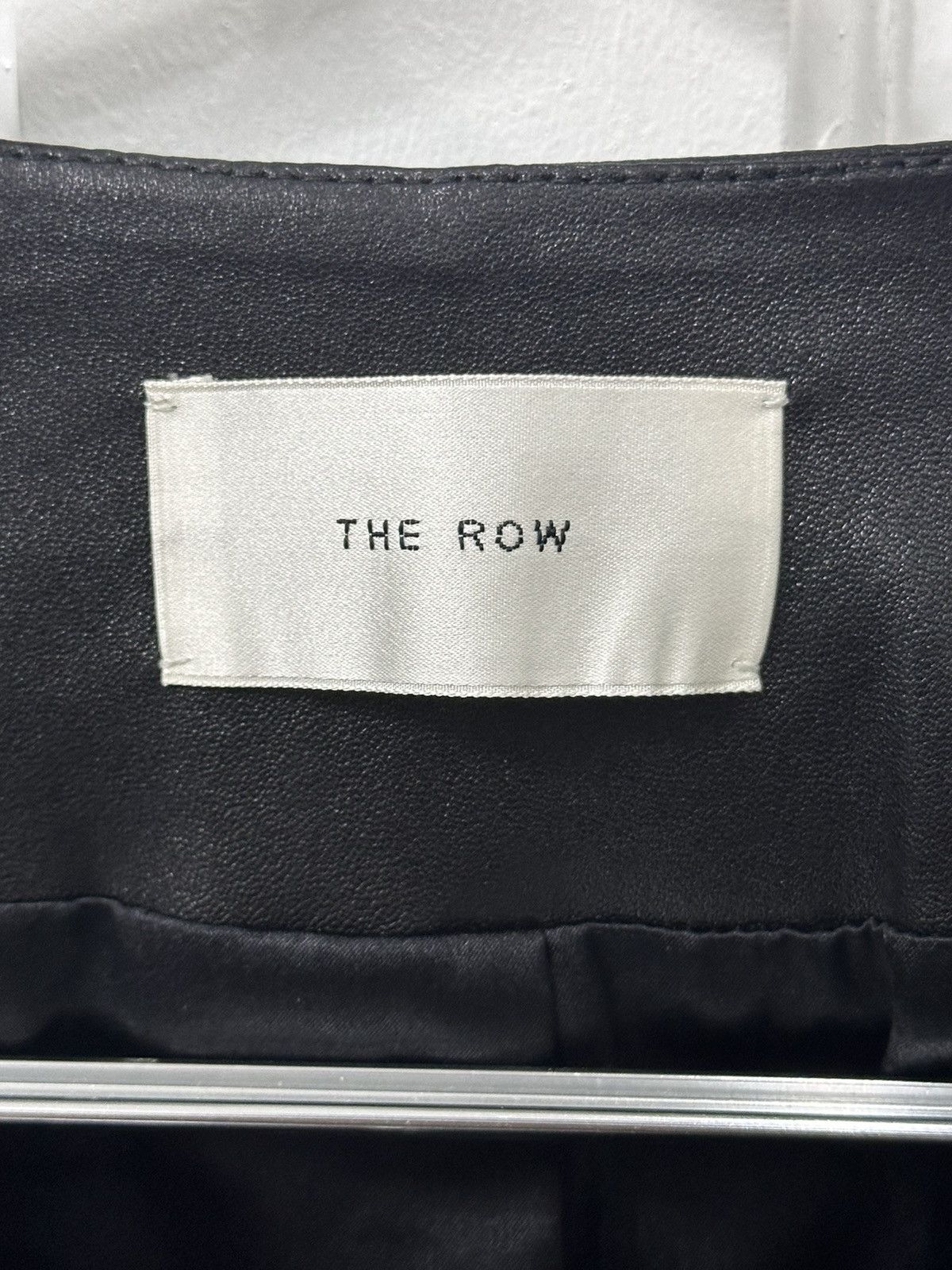 The Row The Row Anasta Jacket 100% Lambskin Leather Size XL / US 12-14 / IT 48-50 - 16 Thumbnail
