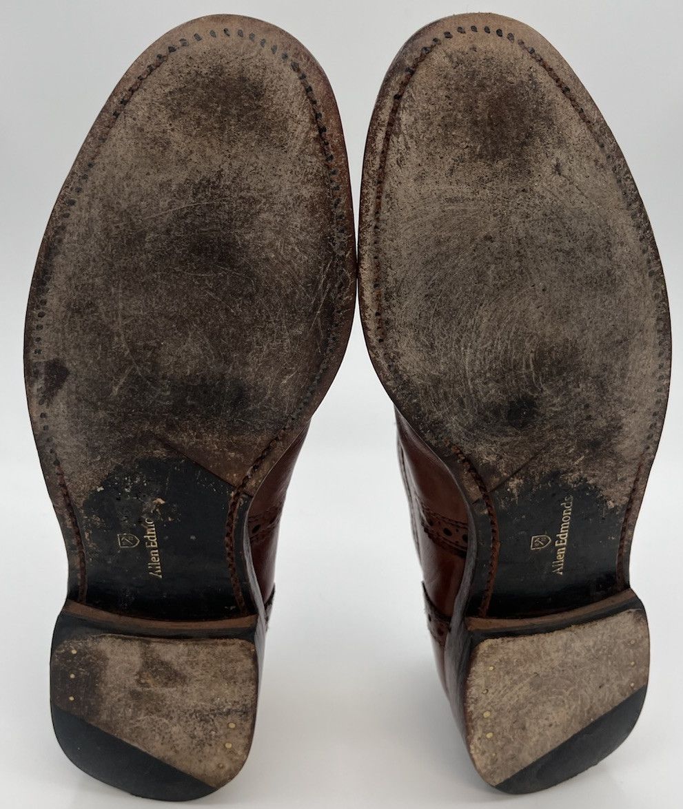 Allen Edmonds Allen Edmonds The BARTLETT Oxfords Cognac Brown Leather 8.5D Size US 8.5 / EU 41-42 - 8 Thumbnail
