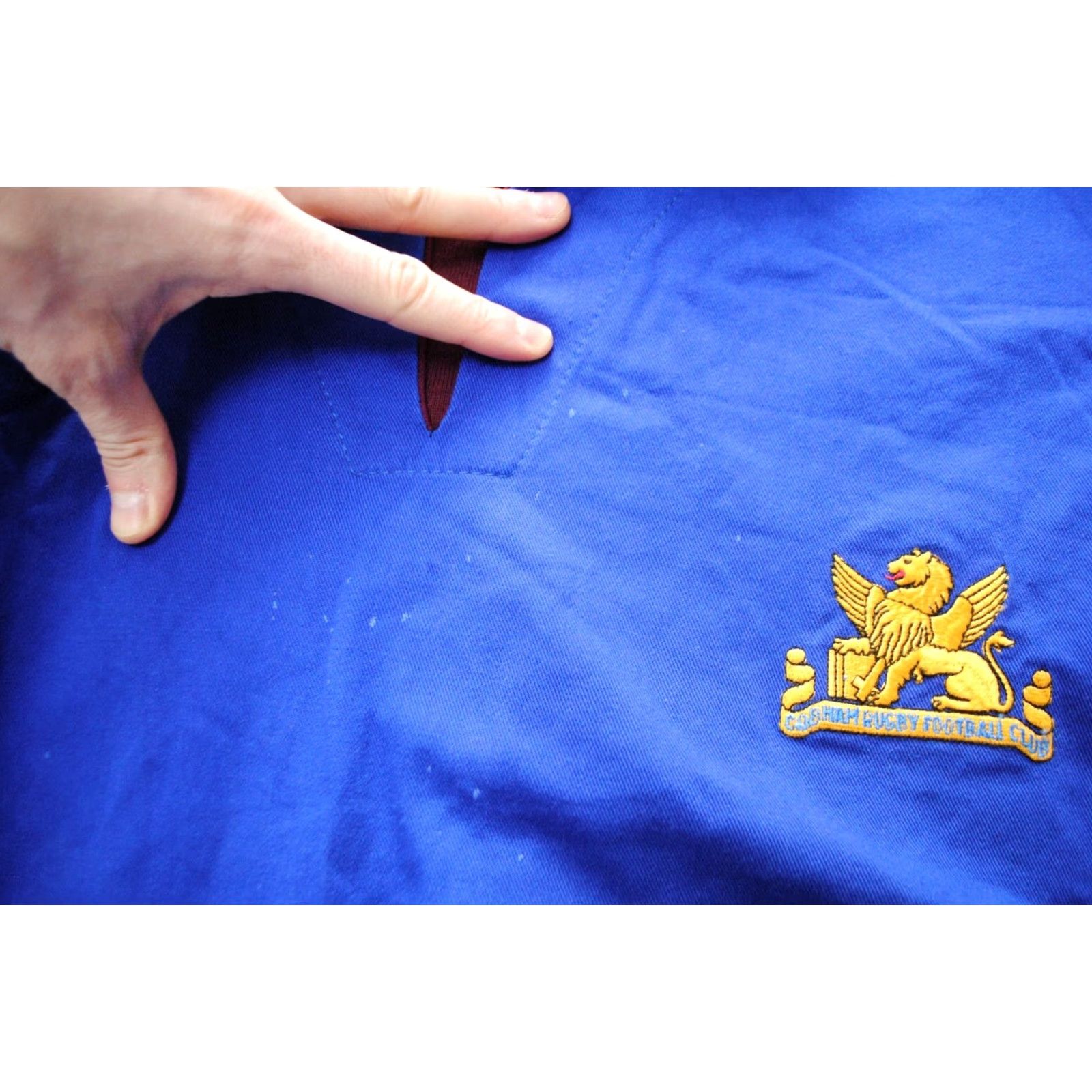 Vintage VINTAGE COBHAM RUGBY FOOTBALL CLUB ANORAK JACKET BLUE MENS SIZE XXL 80s 90s TOP Size US XXL / EU 58 / 5 - 5 Thumbnail