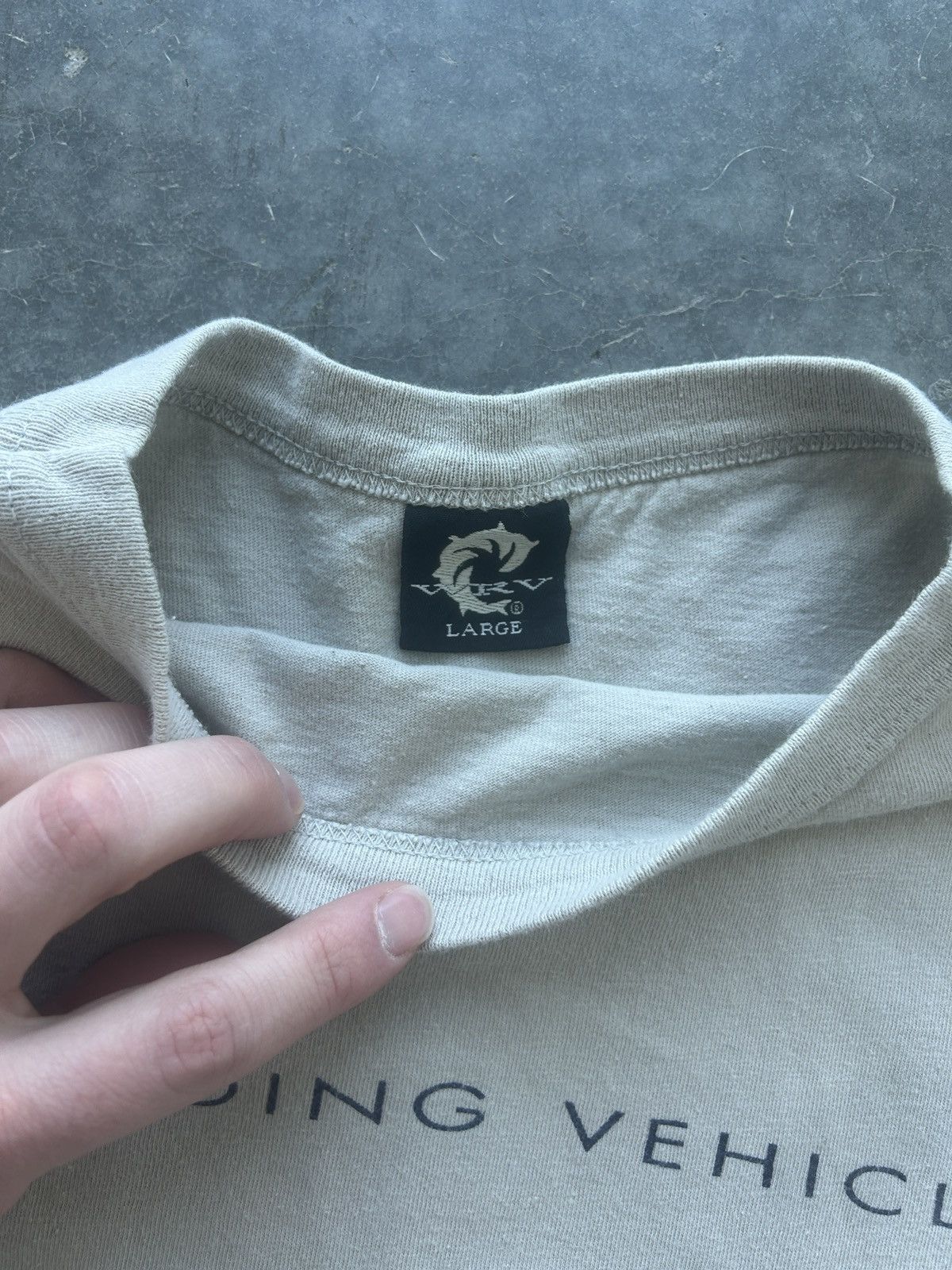 Vintage Vintage 90s Wave Riding Vehicles Long Sleeve Graphic Tee Size US L / EU 52-54 / 3 - 6 Thumbnail