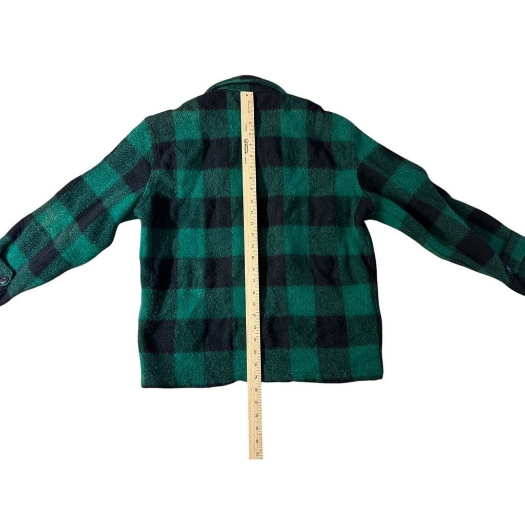 Sears Sears Robuck - 1950s - Wool Jacket - Green/Black - M Size US M / EU 48-50 / 2 - 6 Thumbnail