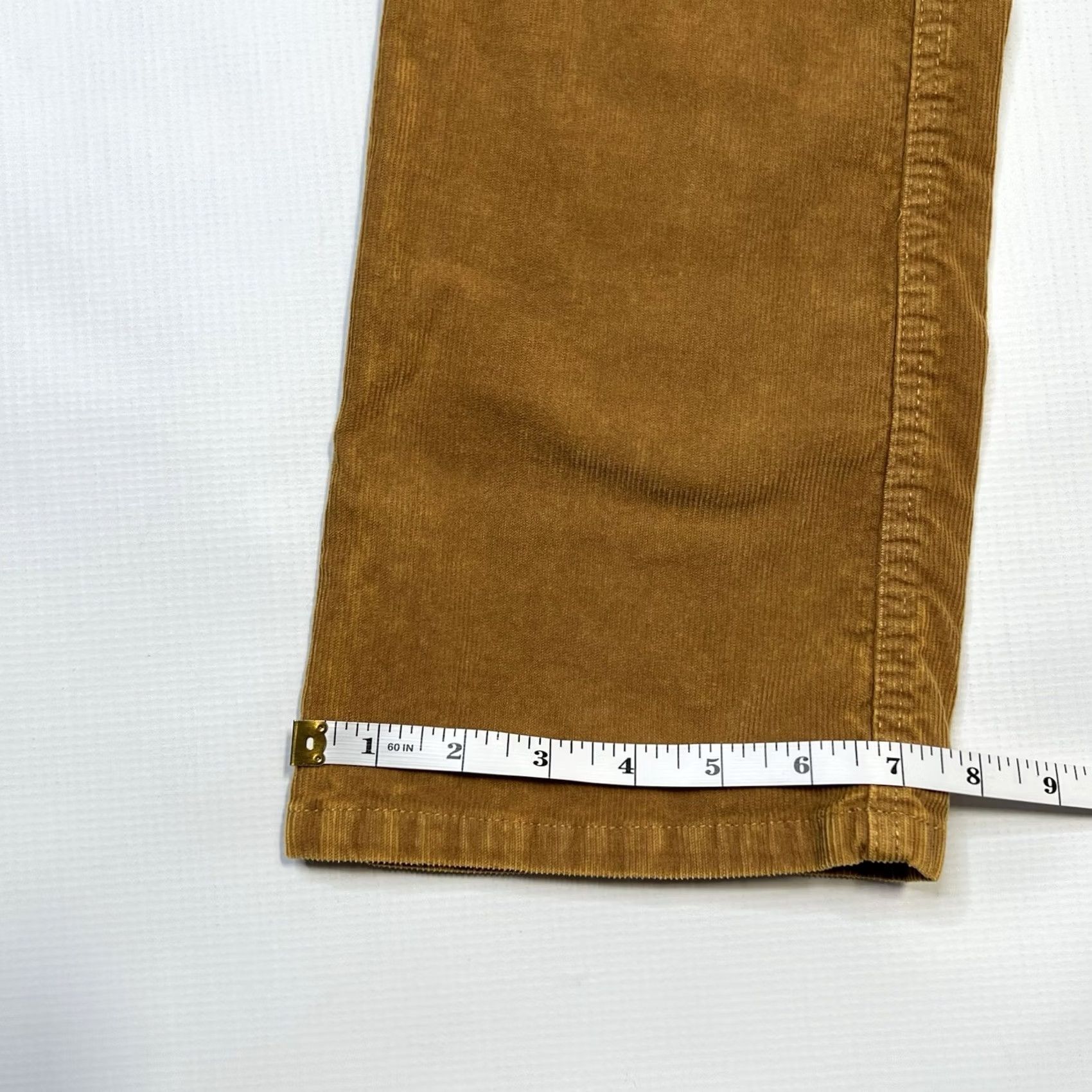 Bdg BDG Urban Outfitters Eloise Ultra Low Rise Corduroy Pants Women 27 Gold Comfortable Slim Pockets 90s Grunge Bohemian Vintage: No Size 27" / US 4 / IT 40 - 6 Thumbnail