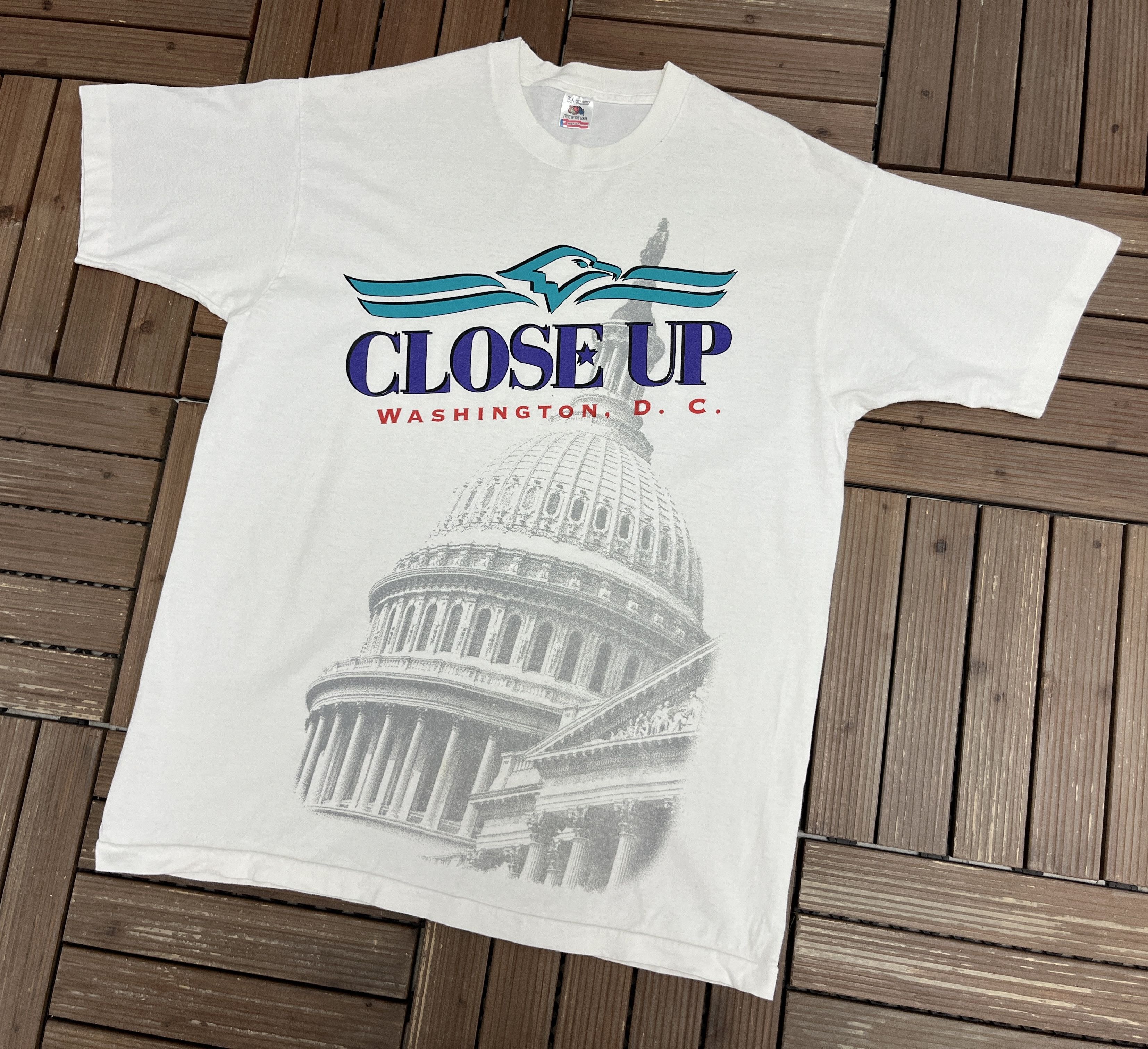 Vintage Washington, DC White House Vintage T-Shirt Tee Size US XL / EU 56 / 4 - 3 Thumbnail