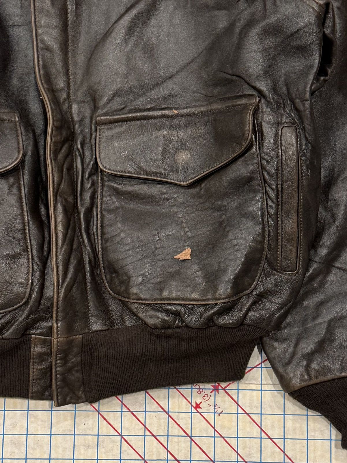 Cockpit USA The Cockpit Las Vegas Lady Type A-2 Leather Bomber Large Size US L / EU 52-54 / 3 - 8 Thumbnail