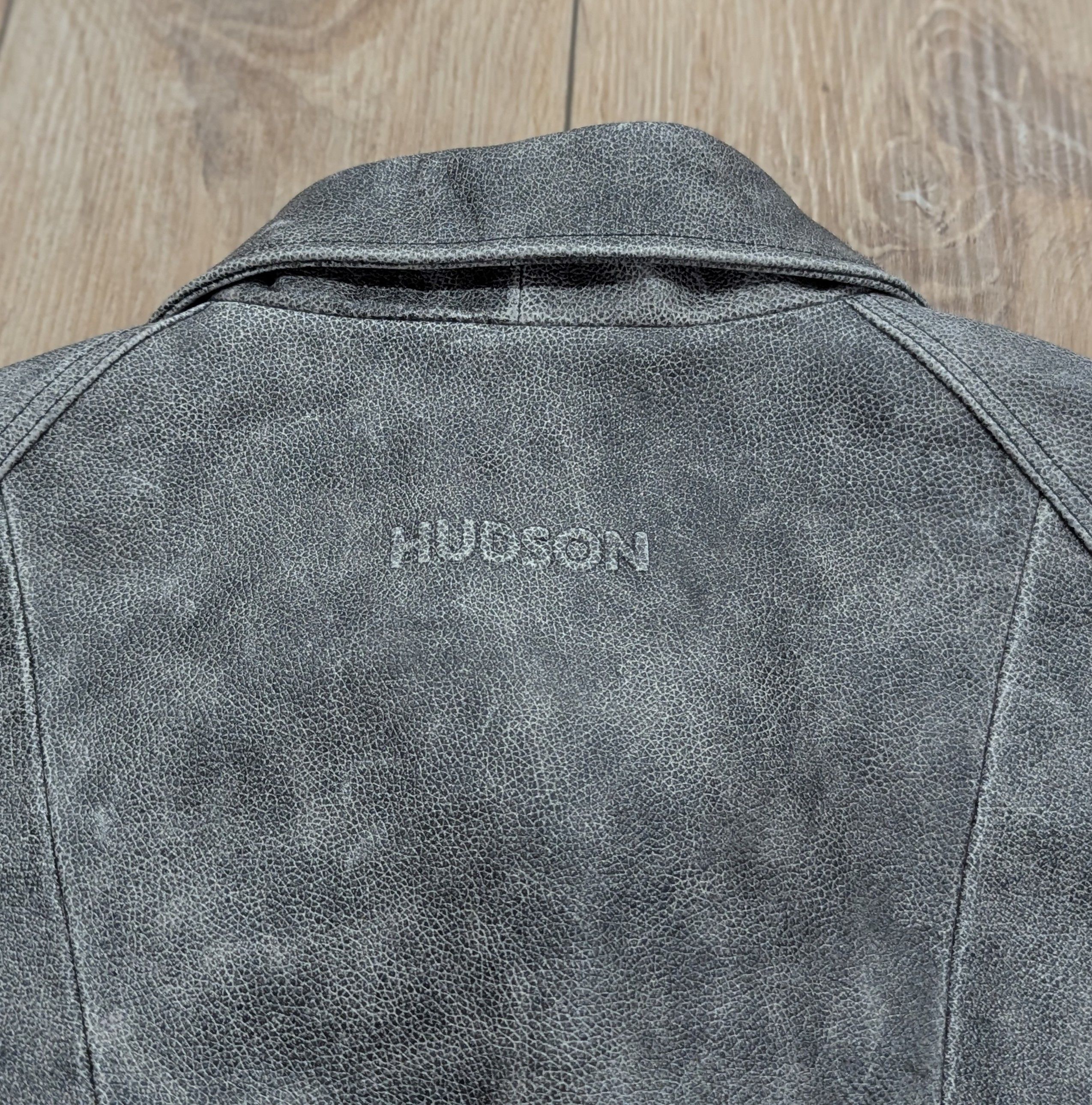 Hudson Hudson Jeans Leather Bomber Jacket Black Marble Large Size US L / EU 52-54 / 3 - 7 Thumbnail