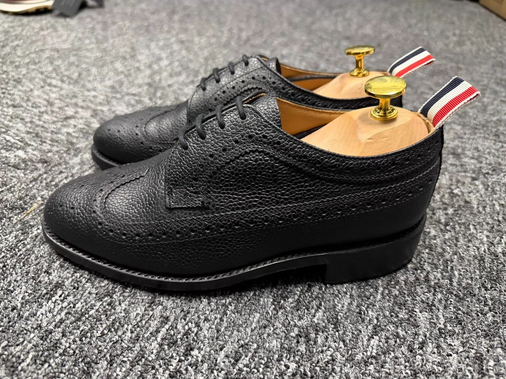 Thom Browne Thom Browne Women's Classic Brogue Wooden Sole Size 37 Size US 6.5 / IT 36.5 - 2 Thumbnail