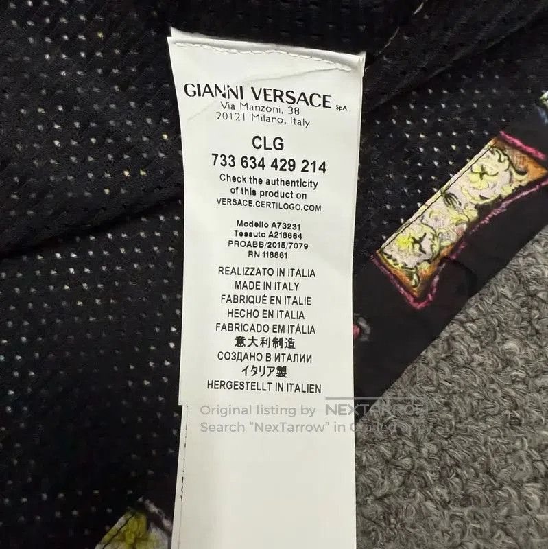 Versace Versace Men's Multicolored Hooded Jacket . Size US M / EU 48-50 / 2 - 4 Thumbnail