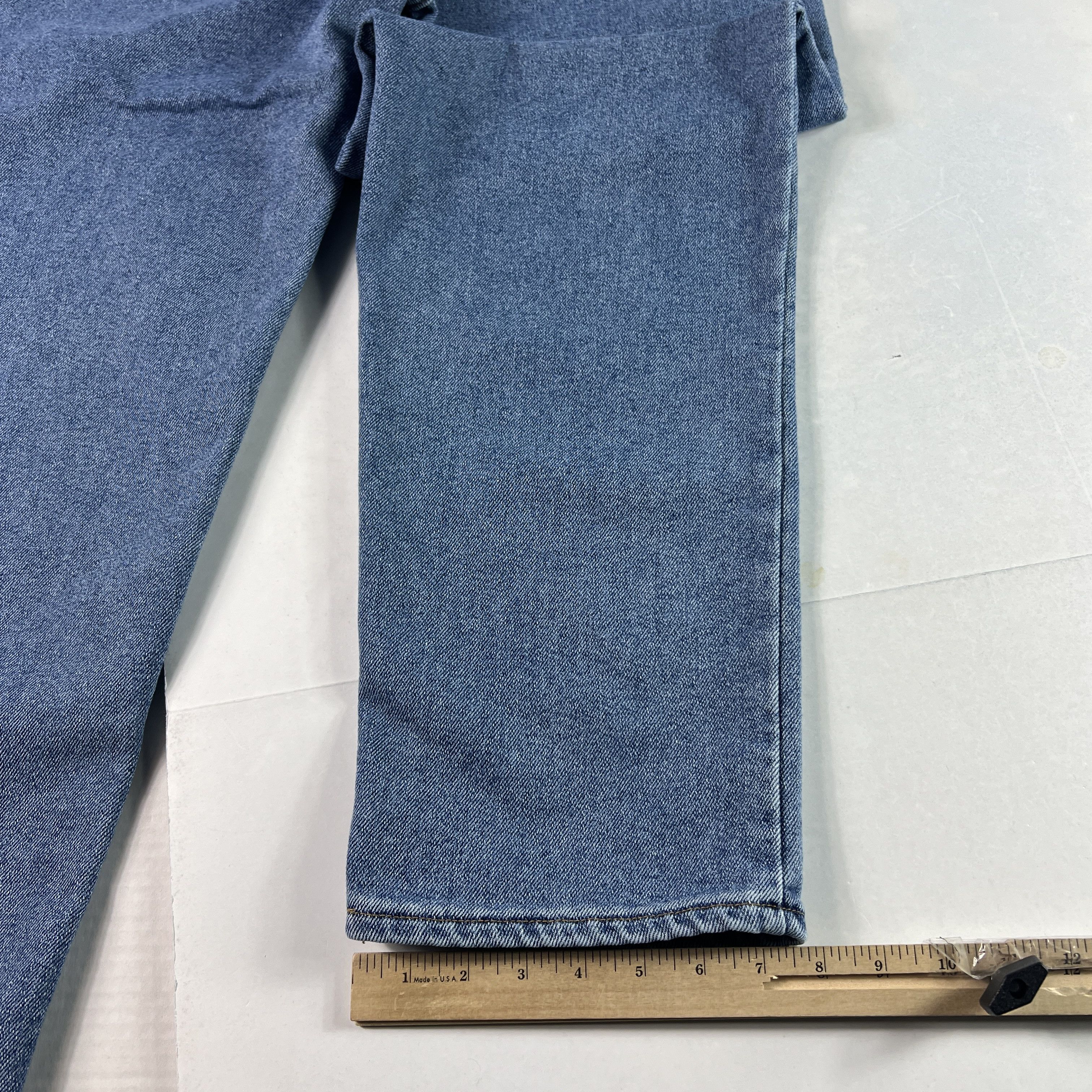Levi's VTG 90s Levi's Jeans 540 Flex Relaxed Straight Blue Denim Size US 37 - 13 Thumbnail