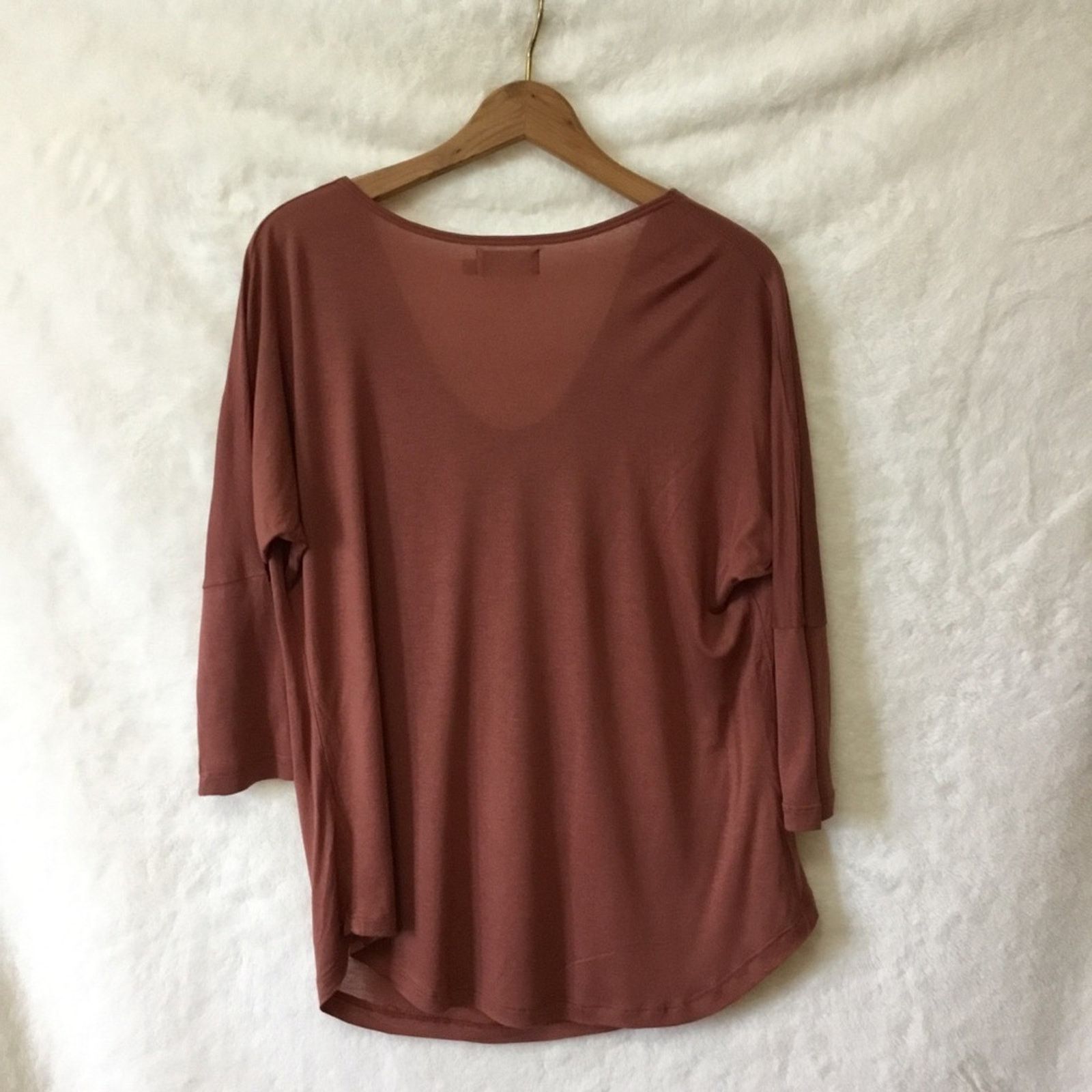Other Nation LTD by Jen Menchaca Brownish-Red Long Shirt Size XS / US 0-2 / IT 36-38 - 4 Thumbnail