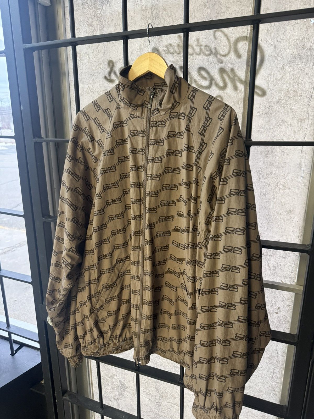 Balenciaga Balenciaga BB Monogram Track Jacket FITS XL Size US S / EU 44-46 / 1 - 1 Thumbnail