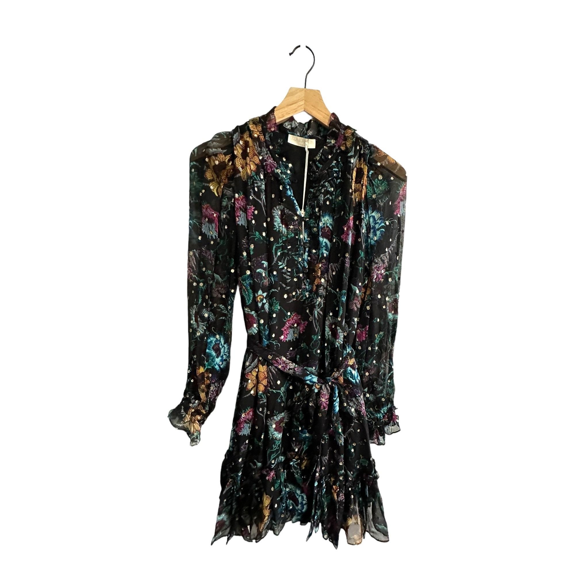 Ulla Johnson Ulla Johnson Anais Dress in Black Iris, Size 0, NWT Size XS / US 0-2 / IT 36-38 - 1 Thumbnail