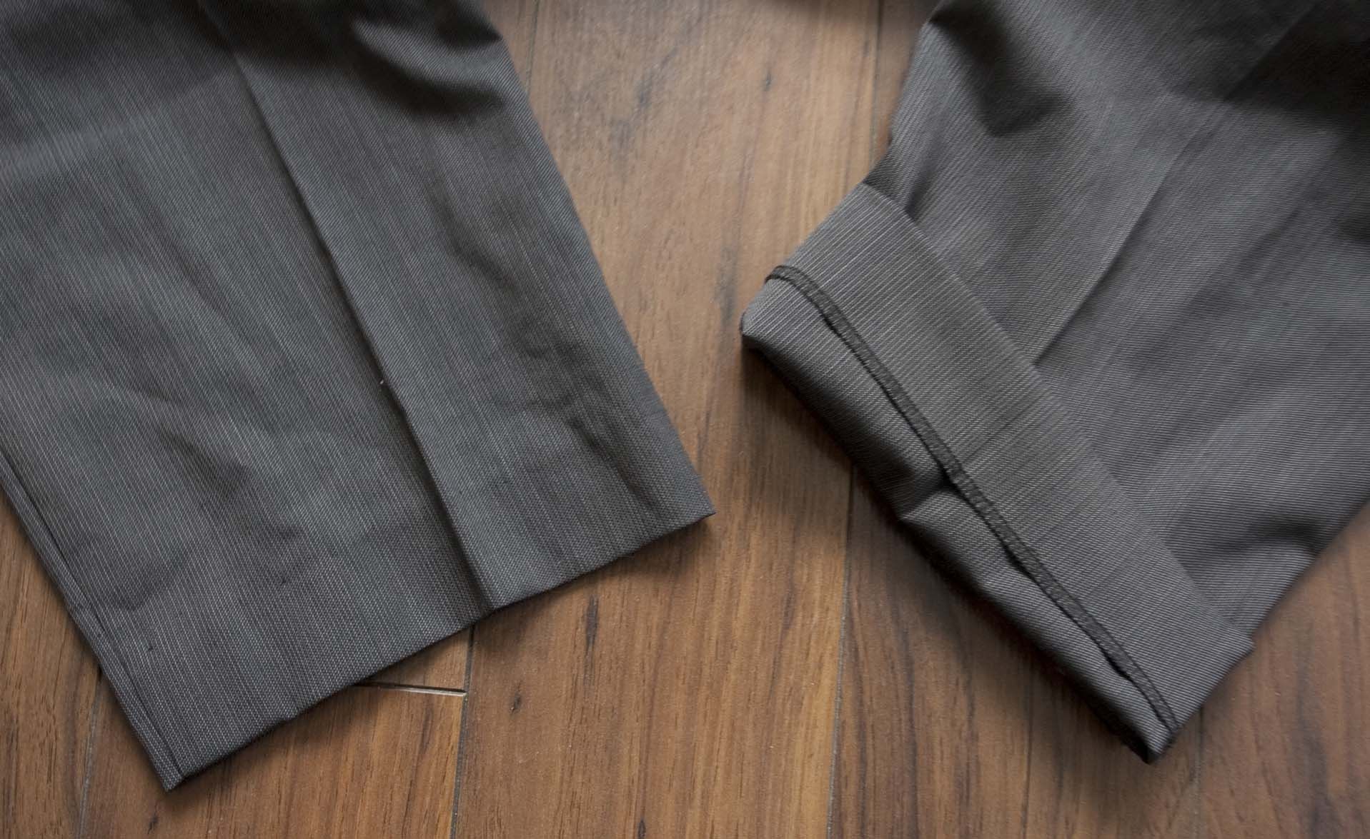 Z Zegna Zegna Z Pants Size 34x26.5 Gray Wool/ Polyester Size US 34 / EU 50 - 4 Thumbnail