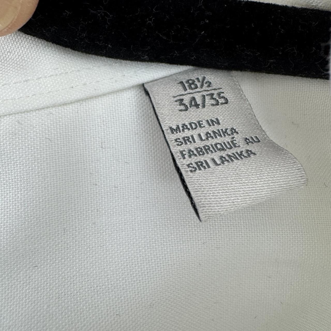 Nordstrom Nordstrom Rack Men’s White Dress Shirt 18.5 34/35 Size US XL / EU 56 / 4 - 3 Thumbnail