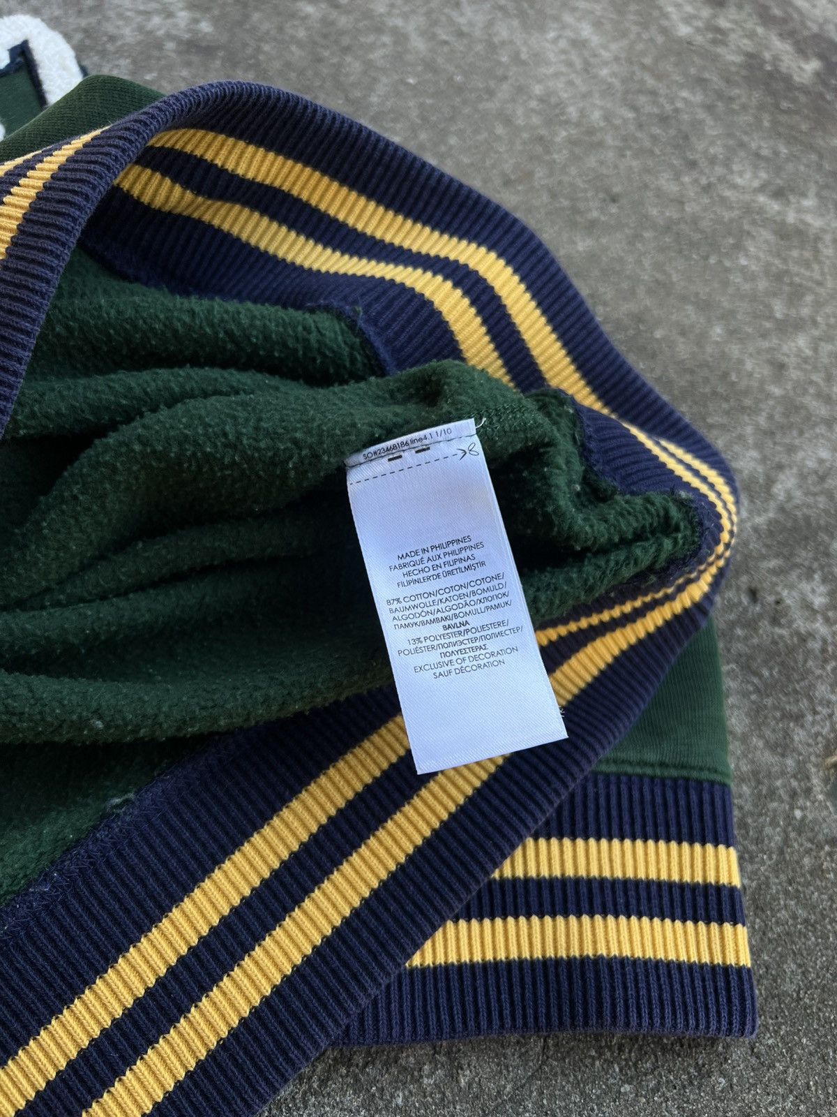 Polo Ralph Lauren Polo Ralph Lauren Tiger head Sweatshirt Y2k University USA Size US L / EU 52-54 / 3 - 11 Thumbnail