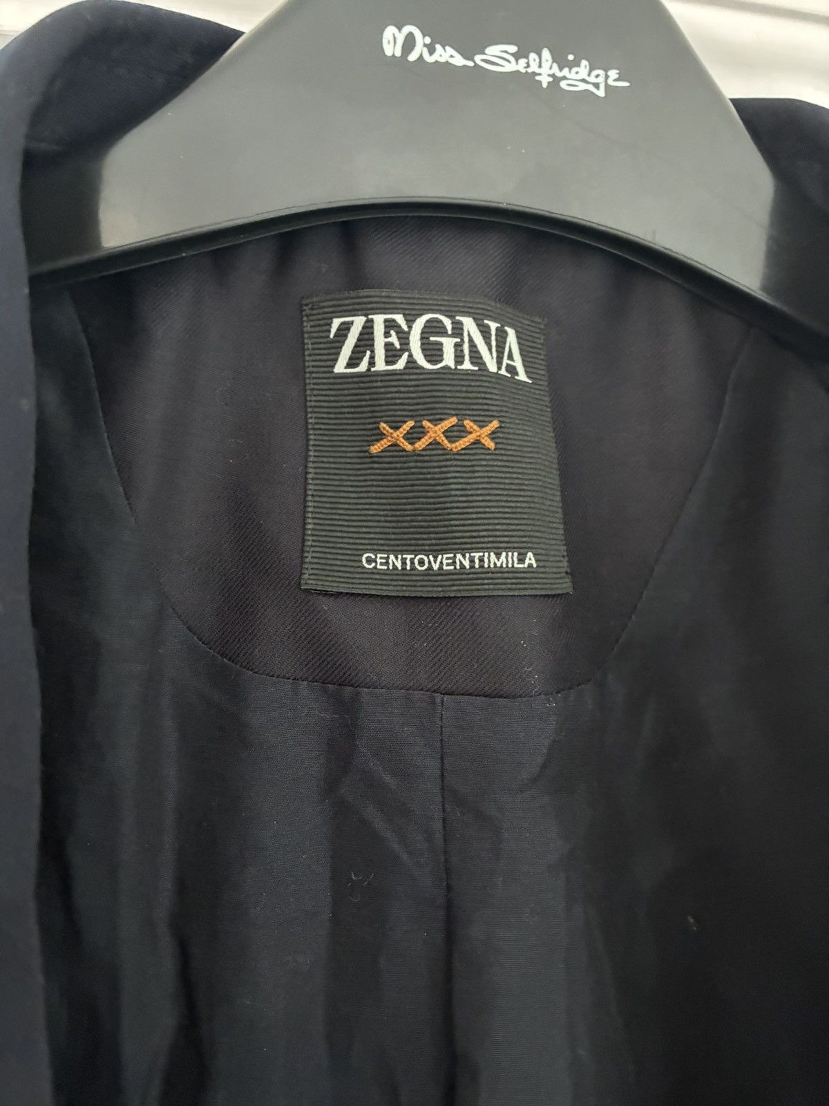 Ermenegildo Zegna Zegna centoventimila black tuxedo uk 36/38 it 46/48 Size 36R - 2 Thumbnail
