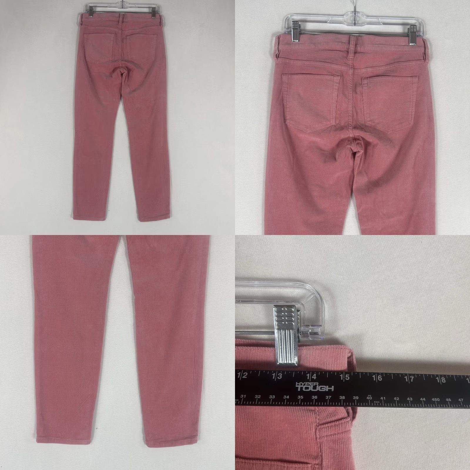 J.Crew J.Crew Corduroy Chino Pants Womens 26 Pink Casual Mid Rise Workwear Office Prep Chino Pants Stretch Regular Womens Size 26" / US 2 / IT 38 - 8 Thumbnail