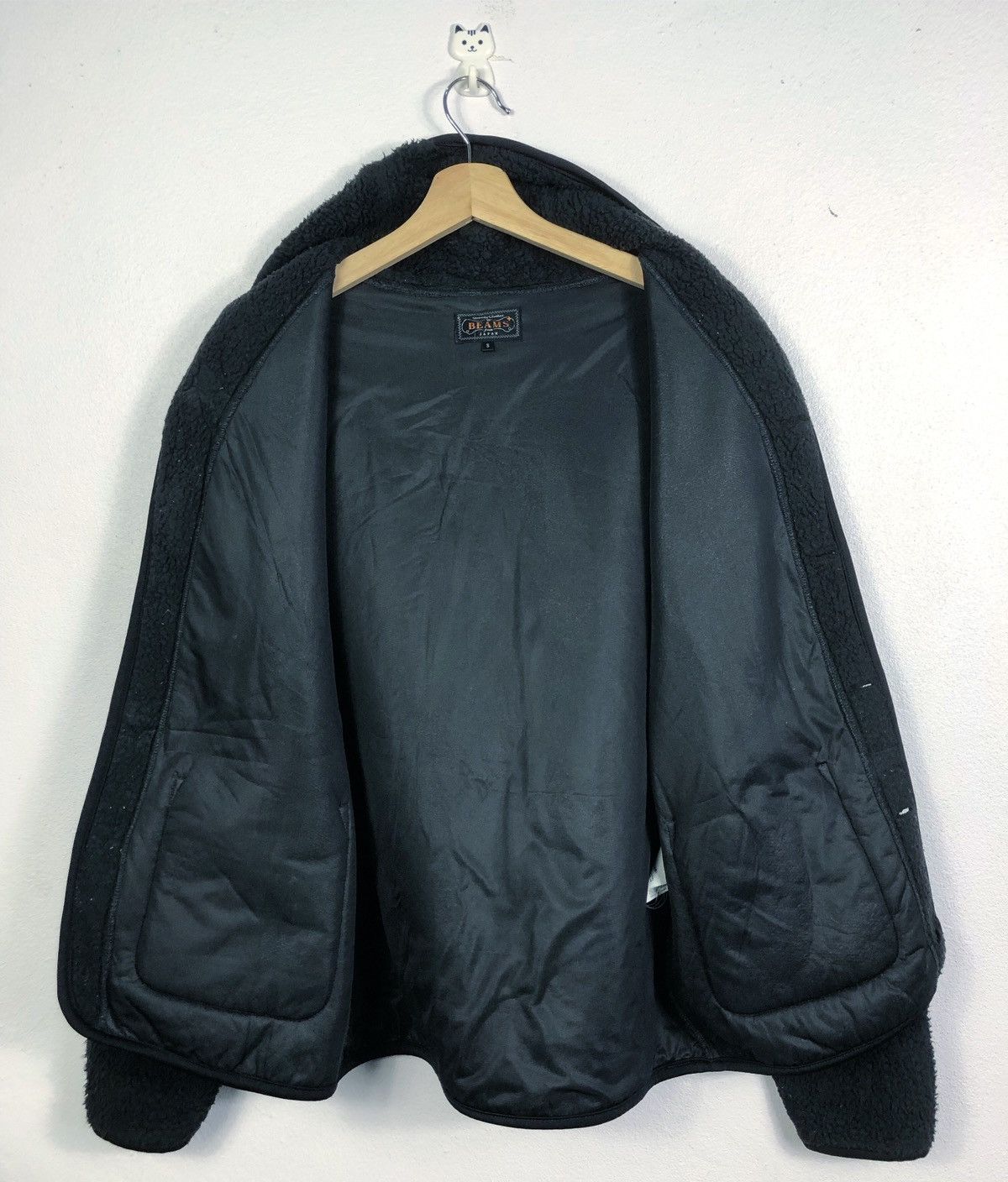 Beams Plus Rare Beams Japan Button Fleece Jacket Size US S / EU 44-46 / 1 - 8 Thumbnail