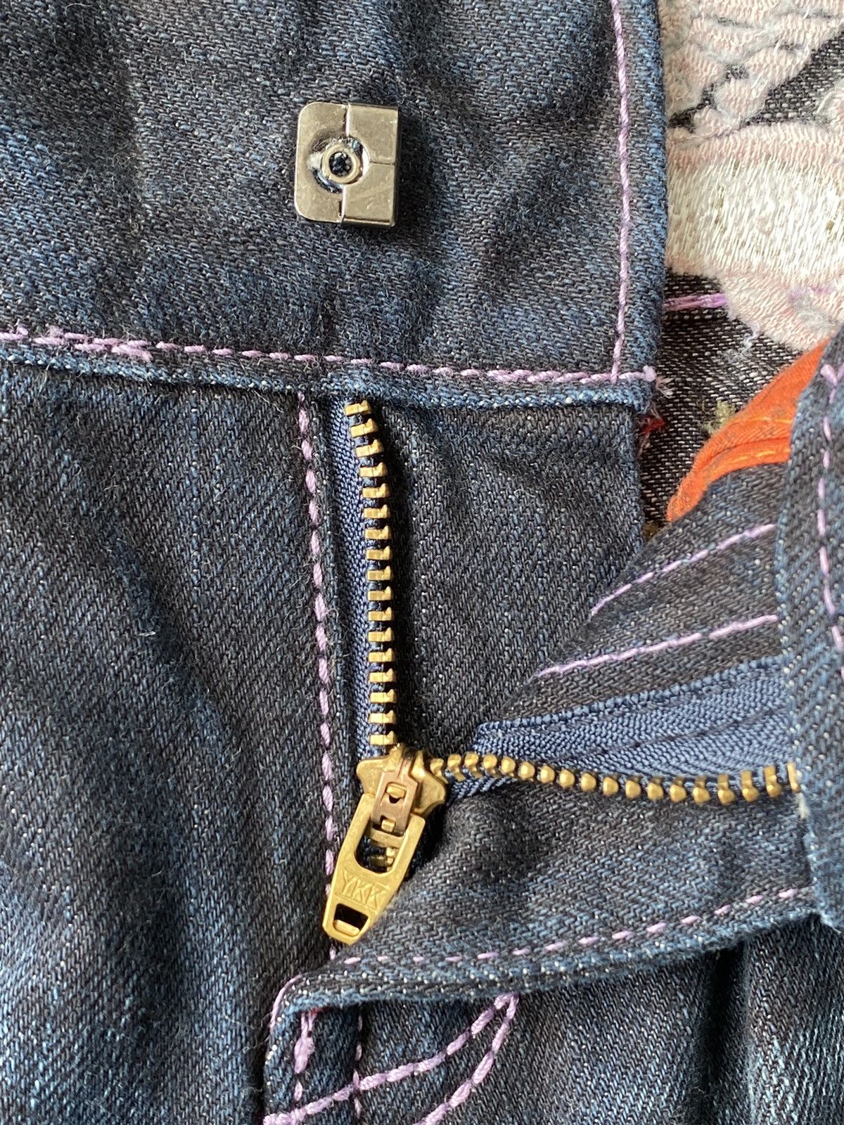 If Six Was Nine Vintage Riobera Embroidered Flared Denim Size US 32 / EU 48 - 10 Thumbnail