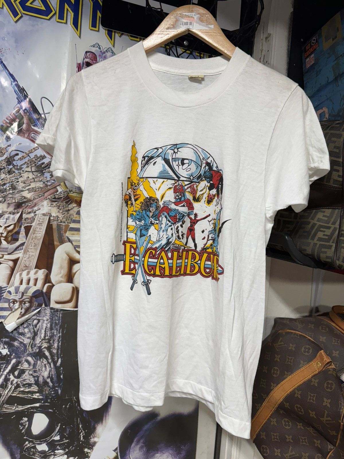 Vintage Vintage 1980’s Excalibur T-Shirt Marvel Comics Tee Small Size US S / EU 44-46 / 1 - 6 Thumbnail
