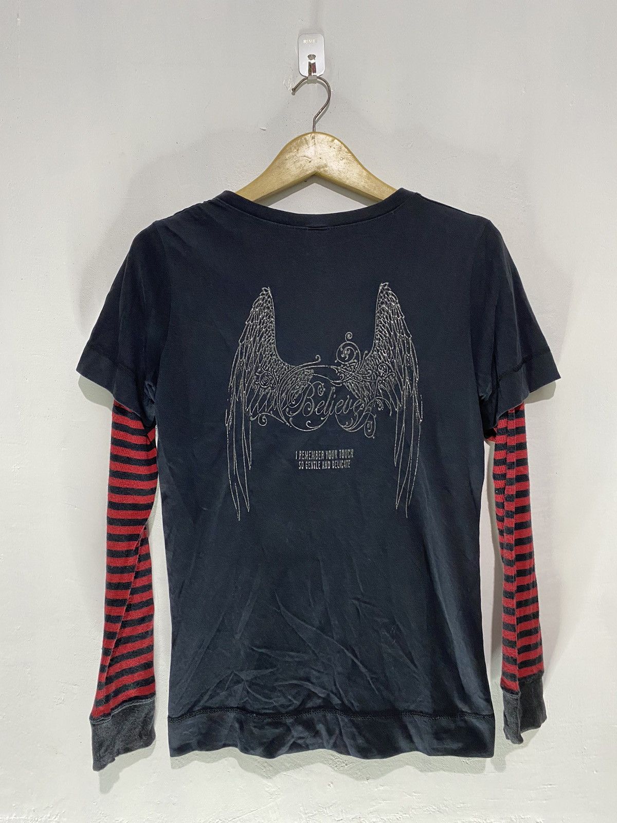 Beauty Beast × Hysteric Glamour 2in1 cross double layers tee Size US M / EU 48-50 / 2 - 1 Thumbnail
