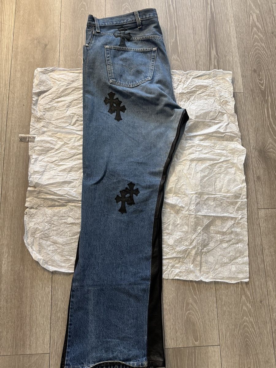 Chrome Hearts × Gallery Dept. 1 Of 1 Chrome Hearts x Gallery Dept Jeans Size US 42 / EU 58 - 10 Thumbnail