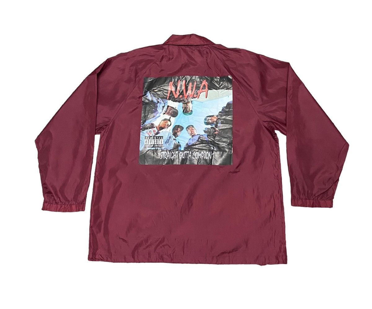 Rap Tees × Vintage Vintage Nwa windbreaker jacket Size US XL / EU 56 / 4 - 1 Thumbnail
