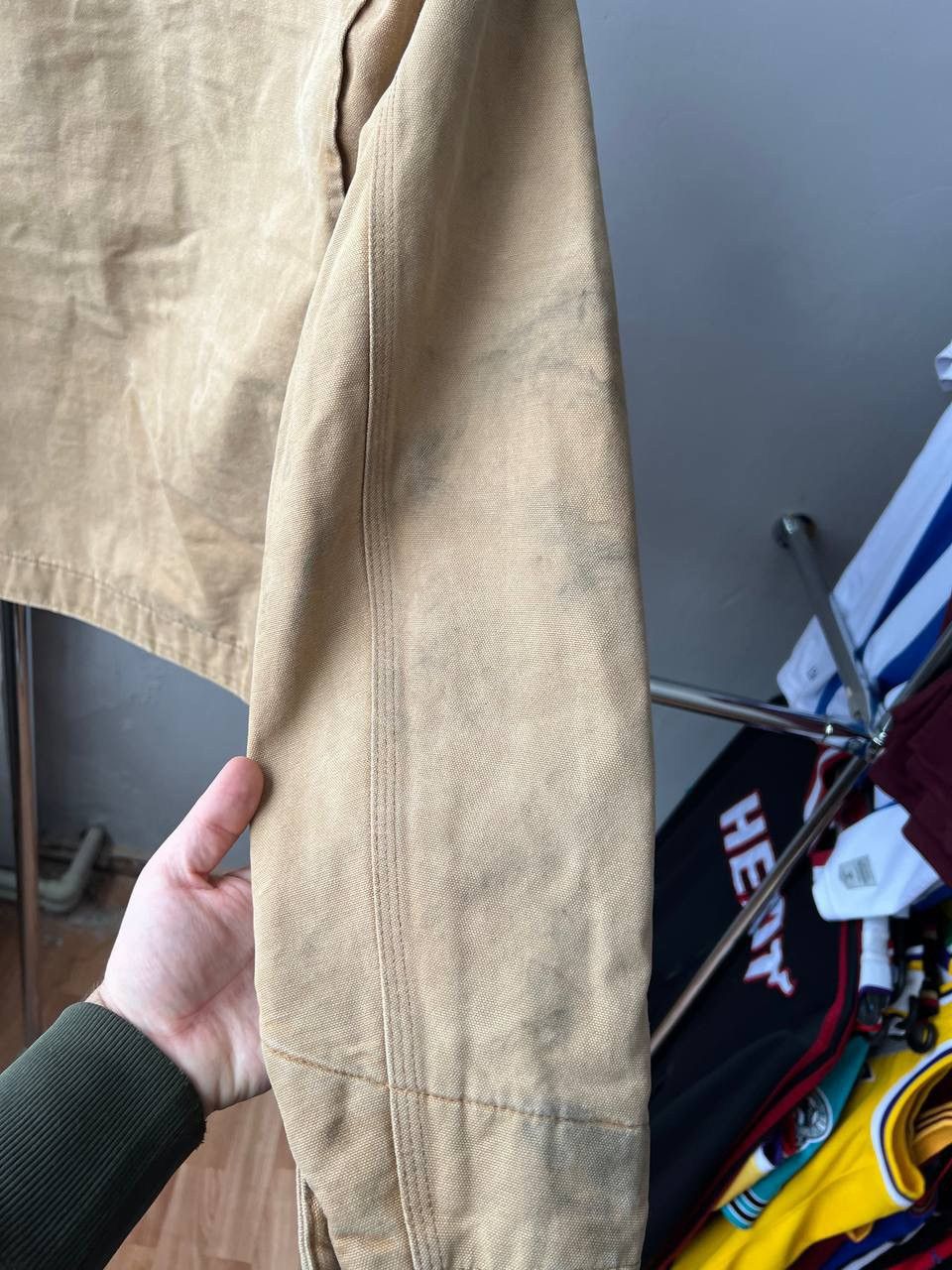 Carhartt 90’S CARHARTT TRASHED DETROID AMERICAN ICONIC JACKET COAT 42 Size US M / EU 48-50 / 2 - 16 Thumbnail