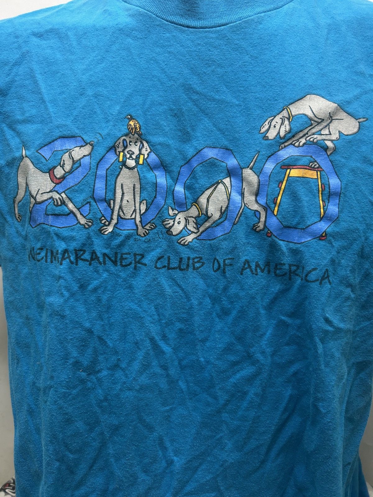 Vintage Vintage Weimaraner Club Of America 00s T-Shirt Size L Size US L / EU 52-54 / 3 - 2 Thumbnail