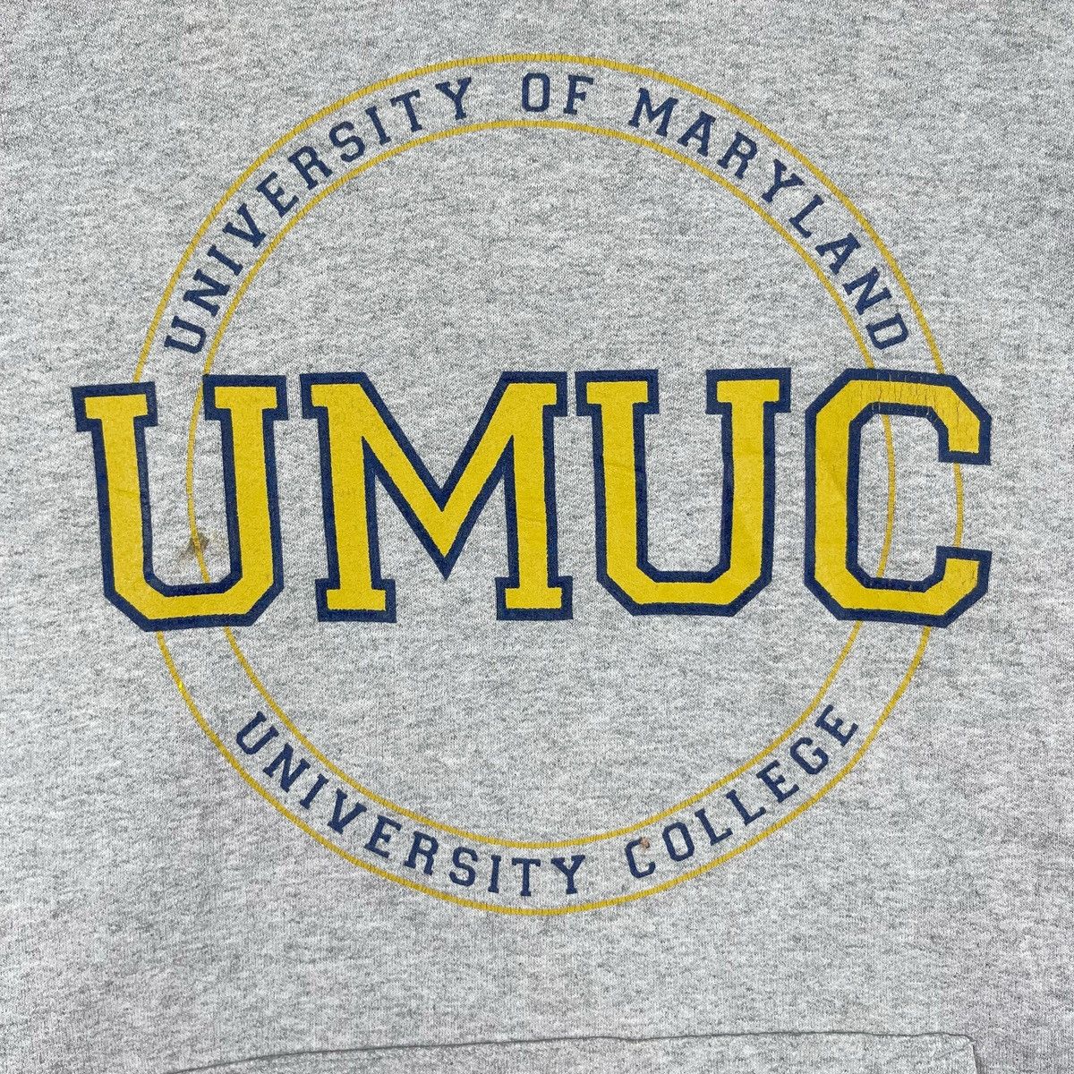 Vintage Vintage University Of Maryland Distressed Sweatshirt Size US M / EU 48-50 / 2 - 6 Thumbnail